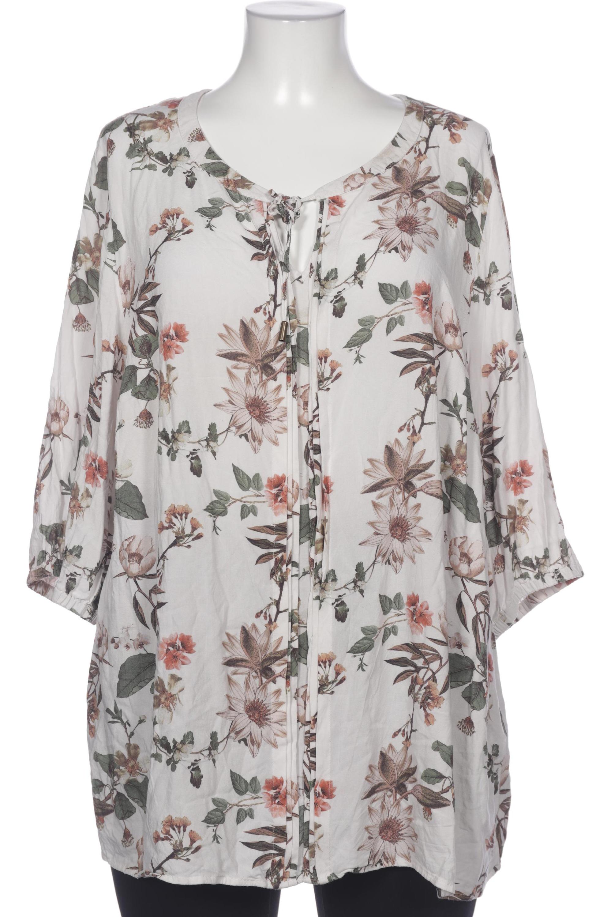 

Selection by Ulla Popken Damen Bluse, weiß, Gr. 50