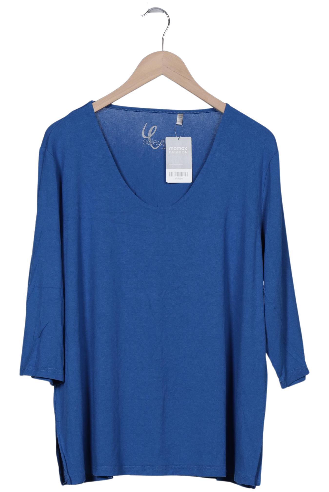 

Selection by Ulla Popken Damen T-Shirt, blau, Gr. 50