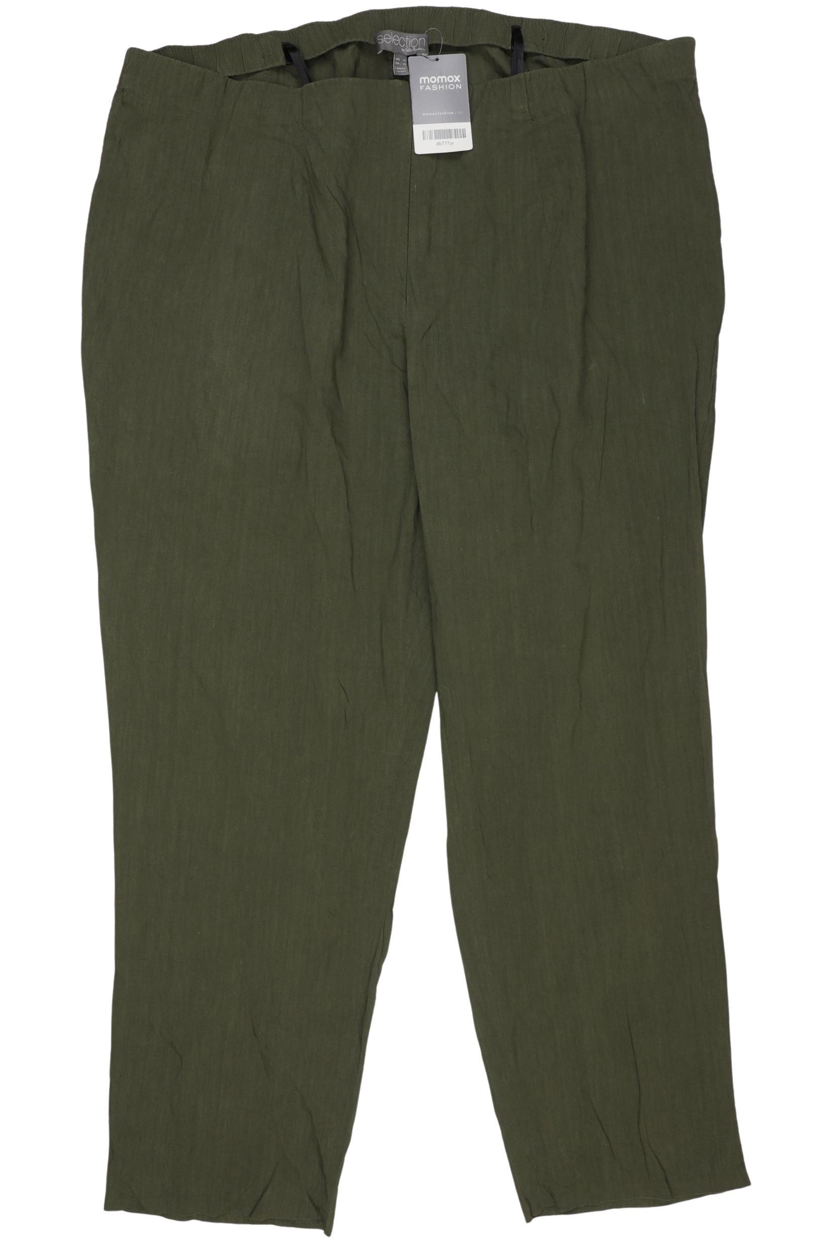 

Selection by Ulla Popken Damen Stoffhose, grün, Gr. 50