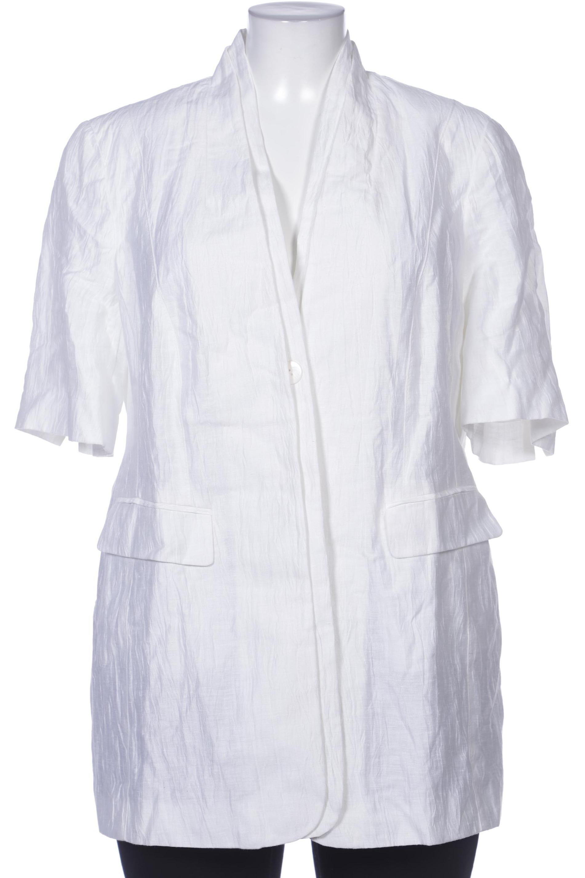 

Selection by Ulla Popken Damen Blazer, weiß, Gr. 44