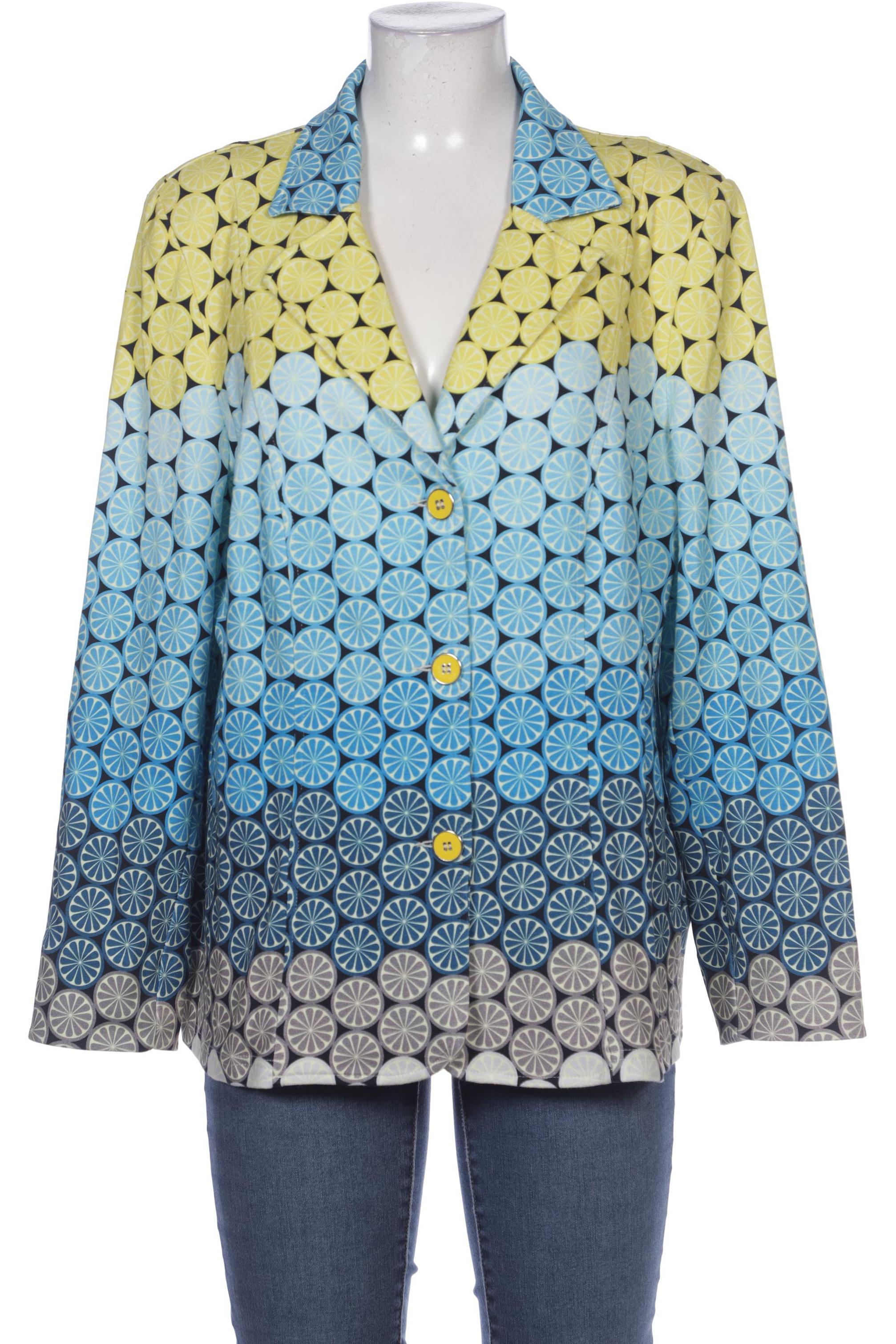 

Selection by Ulla Popken Damen Blazer, mehrfarbig, Gr. 46