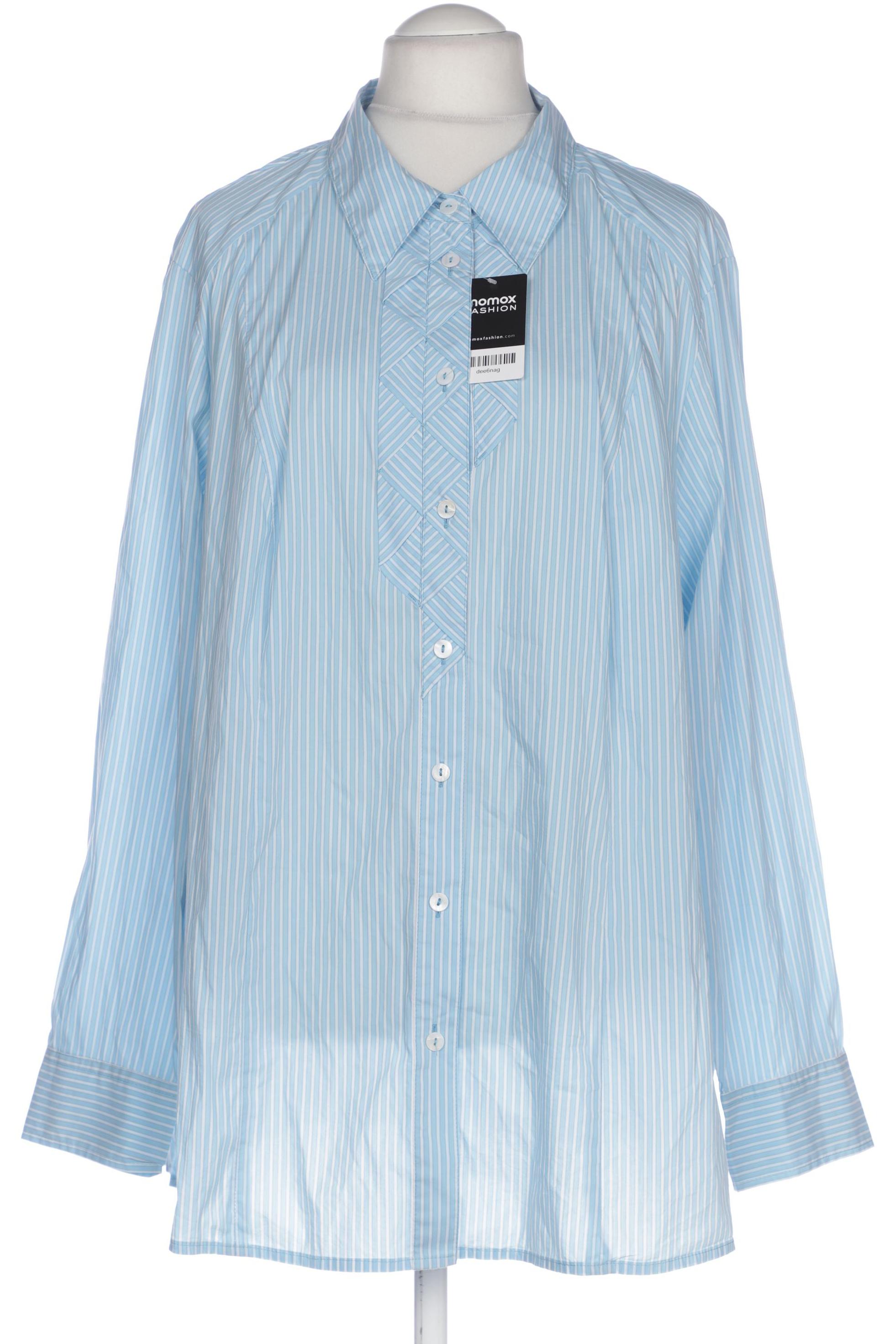 

Selection by Ulla Popken Damen Bluse, hellblau, Gr. 54