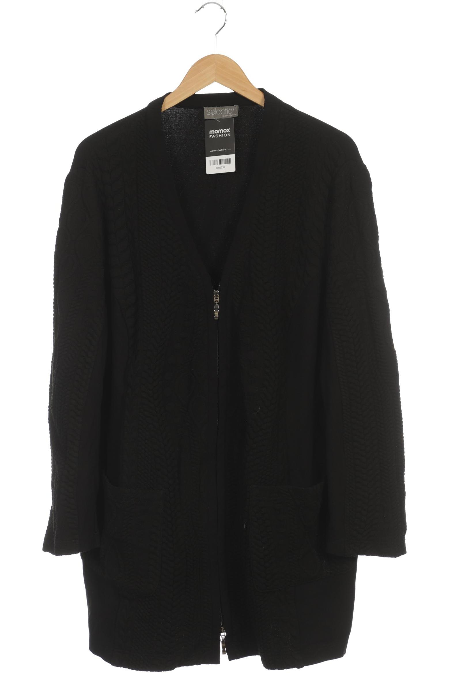 

Selection by Ulla Popken Damen Strickjacke, schwarz, Gr. 50