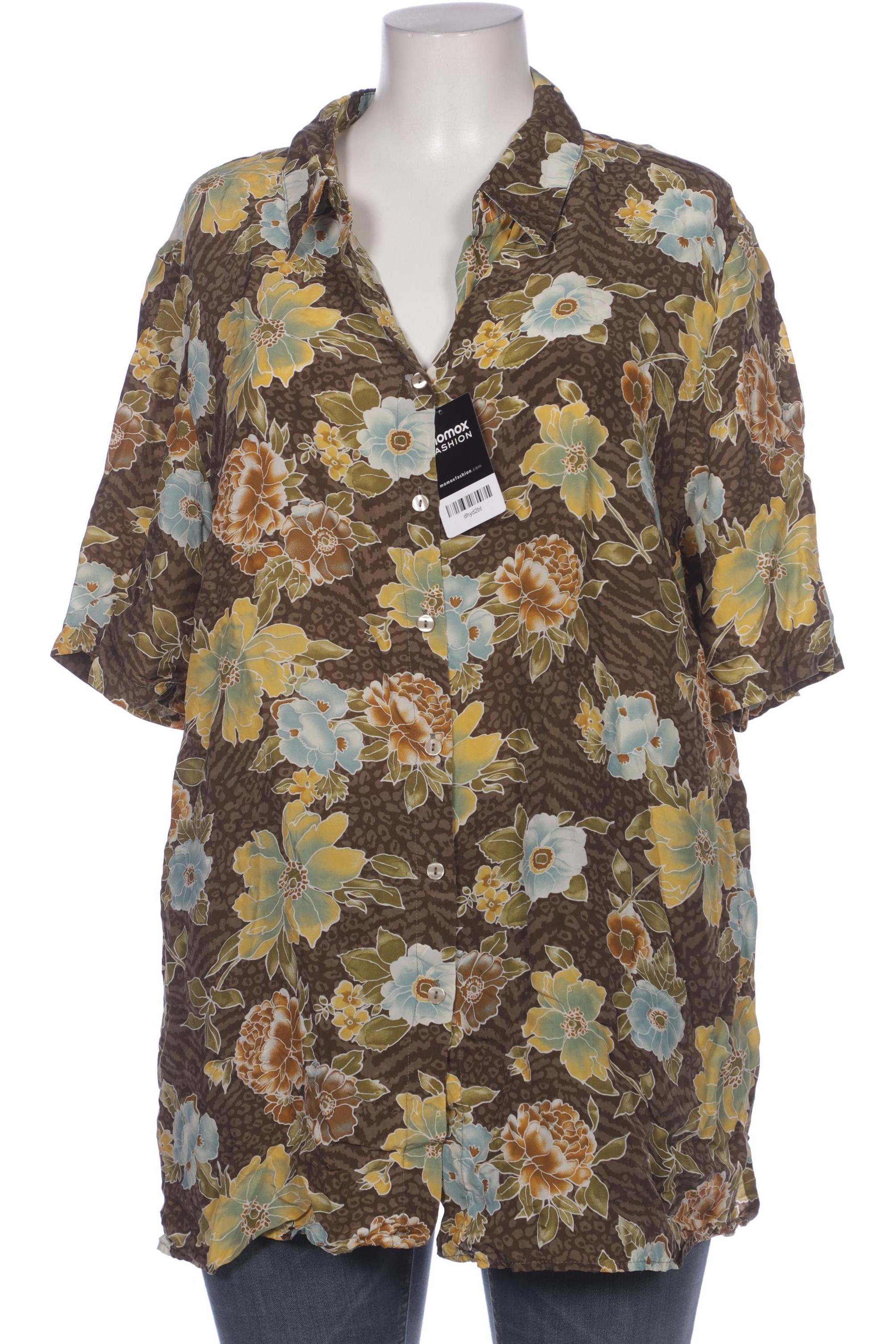 

Selection by Ulla Popken Damen Bluse, braun, Gr. 50