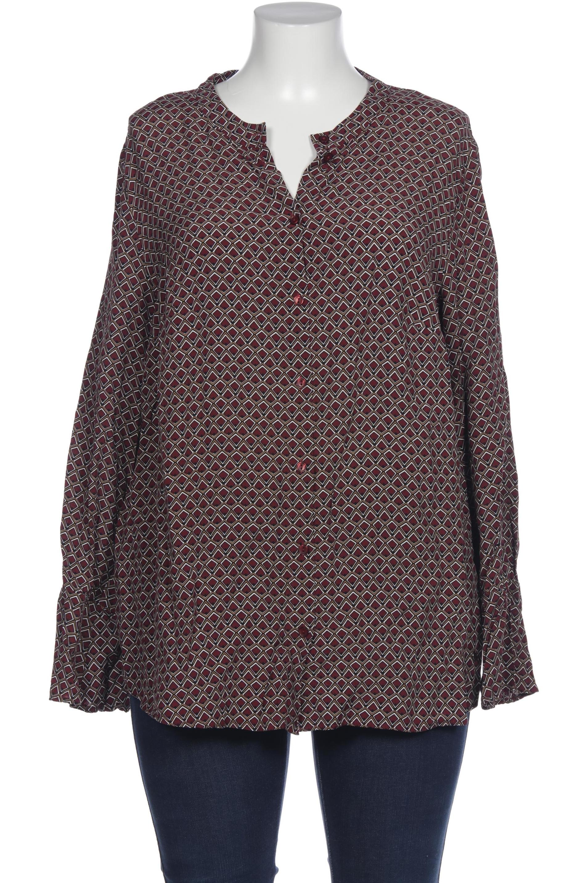 

Selection by Ulla Popken Damen Bluse, bordeaux, Gr. 48