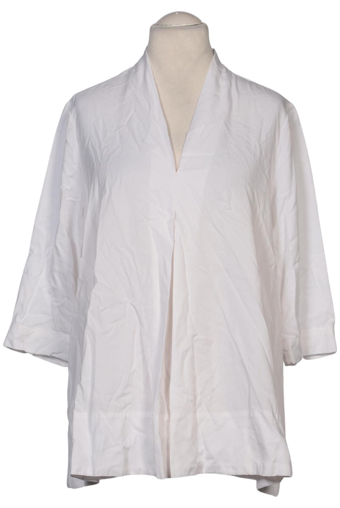 

Selection by Ulla Popken Damen Bluse, weiß, Gr. 42