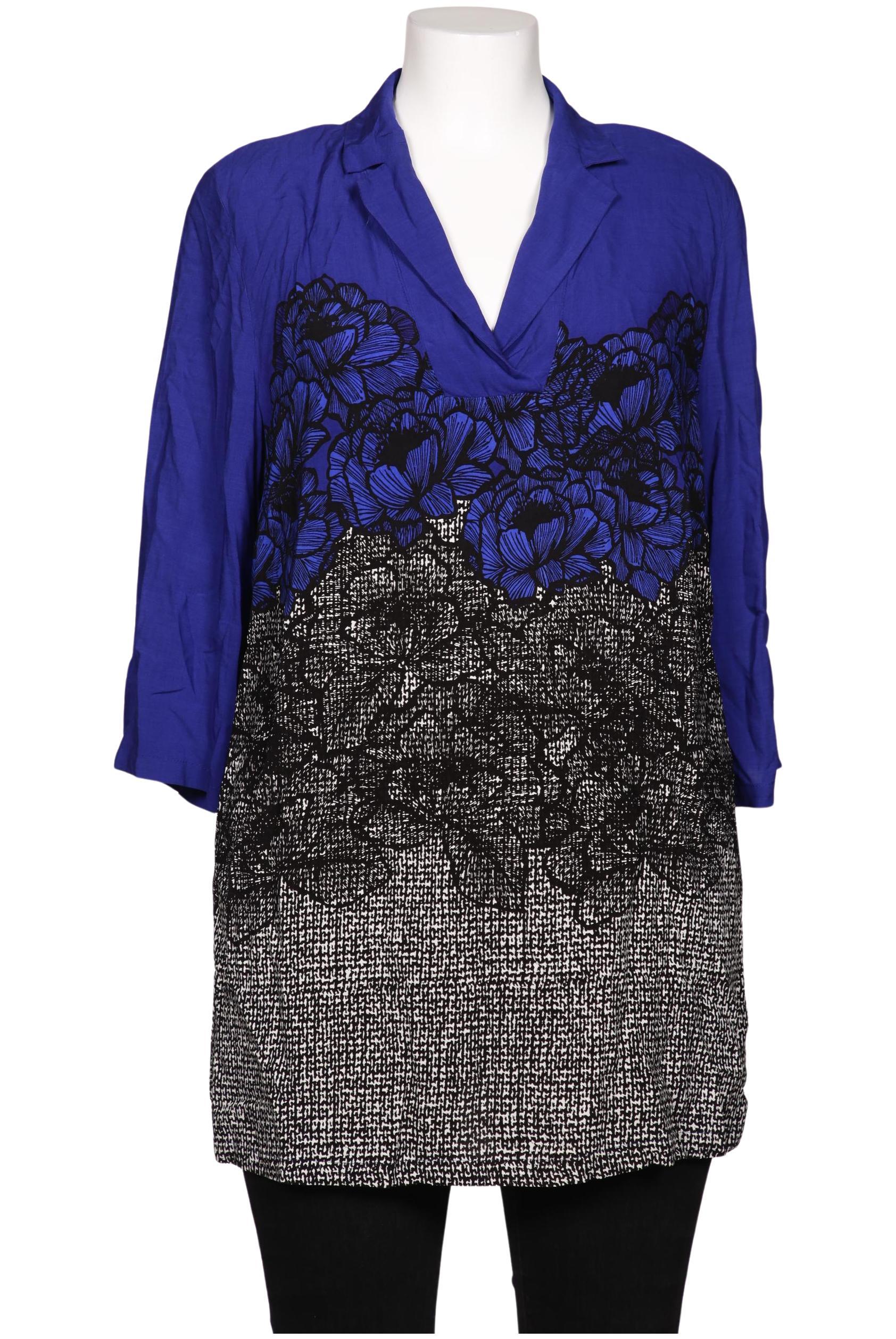 

Selection by Ulla Popken Damen Bluse, mehrfarbig, Gr. 46