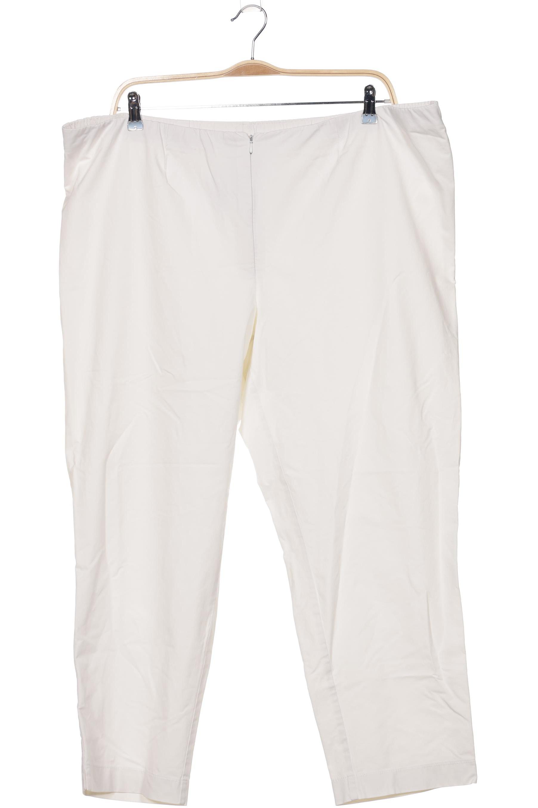 

Selection by Ulla Popken Damen Stoffhose, weiß, Gr. 44