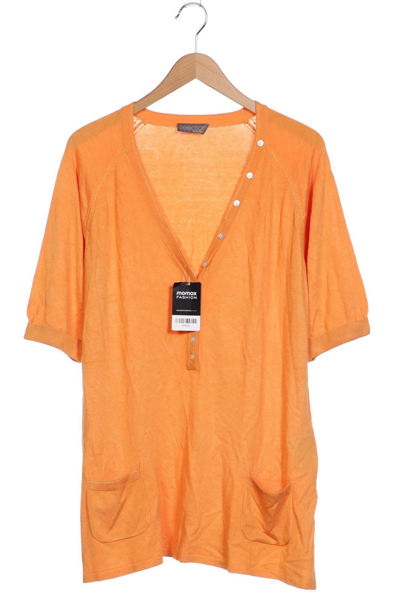 

Selection by Ulla Popken Damen T-Shirt, orange, Gr. 46
