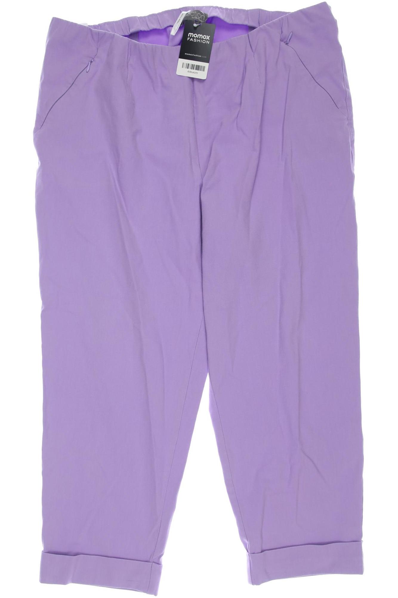 

Selection by Ulla Popken Damen Stoffhose, flieder, Gr. 48