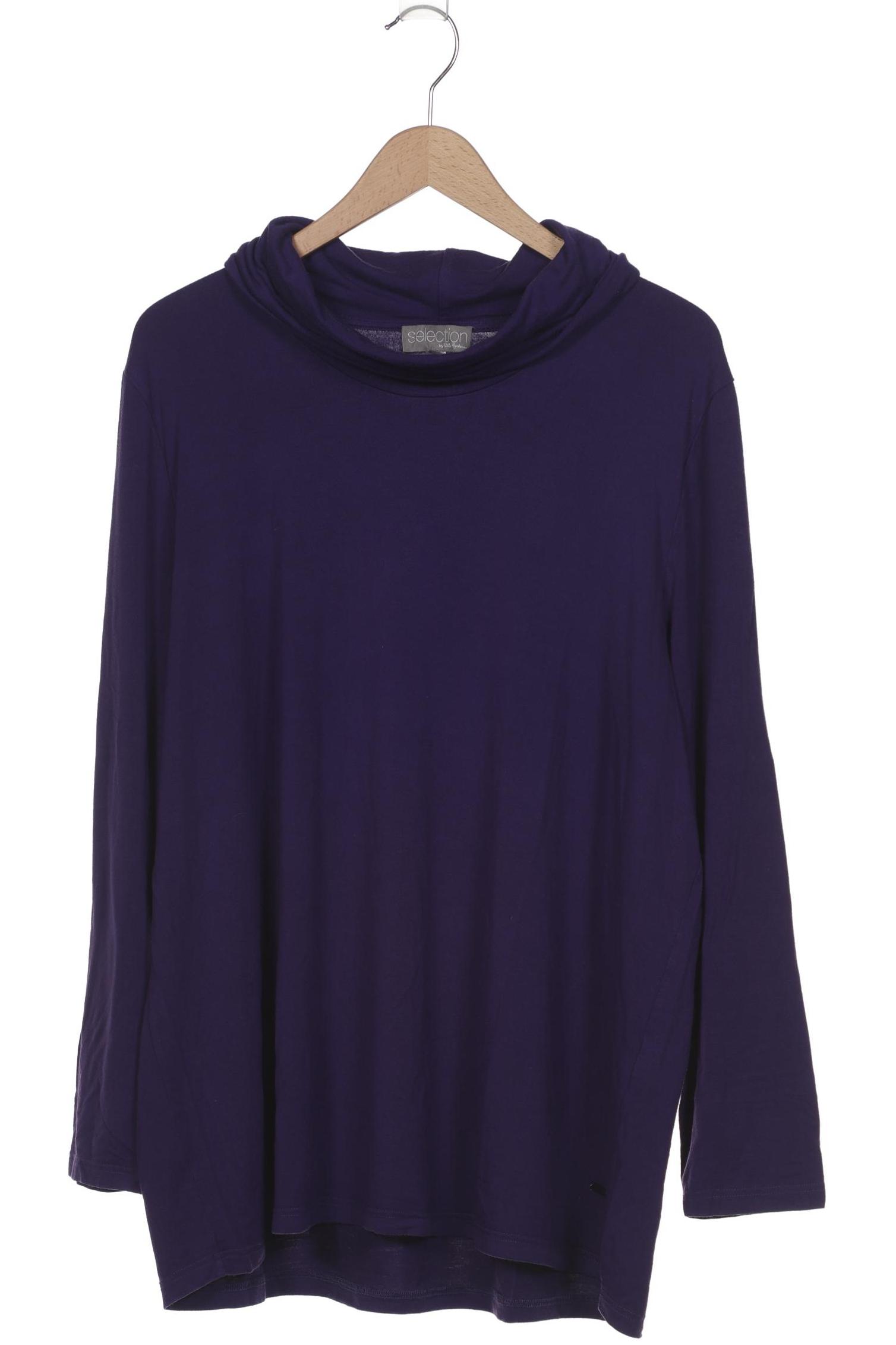 

Selection by Ulla Popken Damen Langarmshirt, flieder, Gr. 50