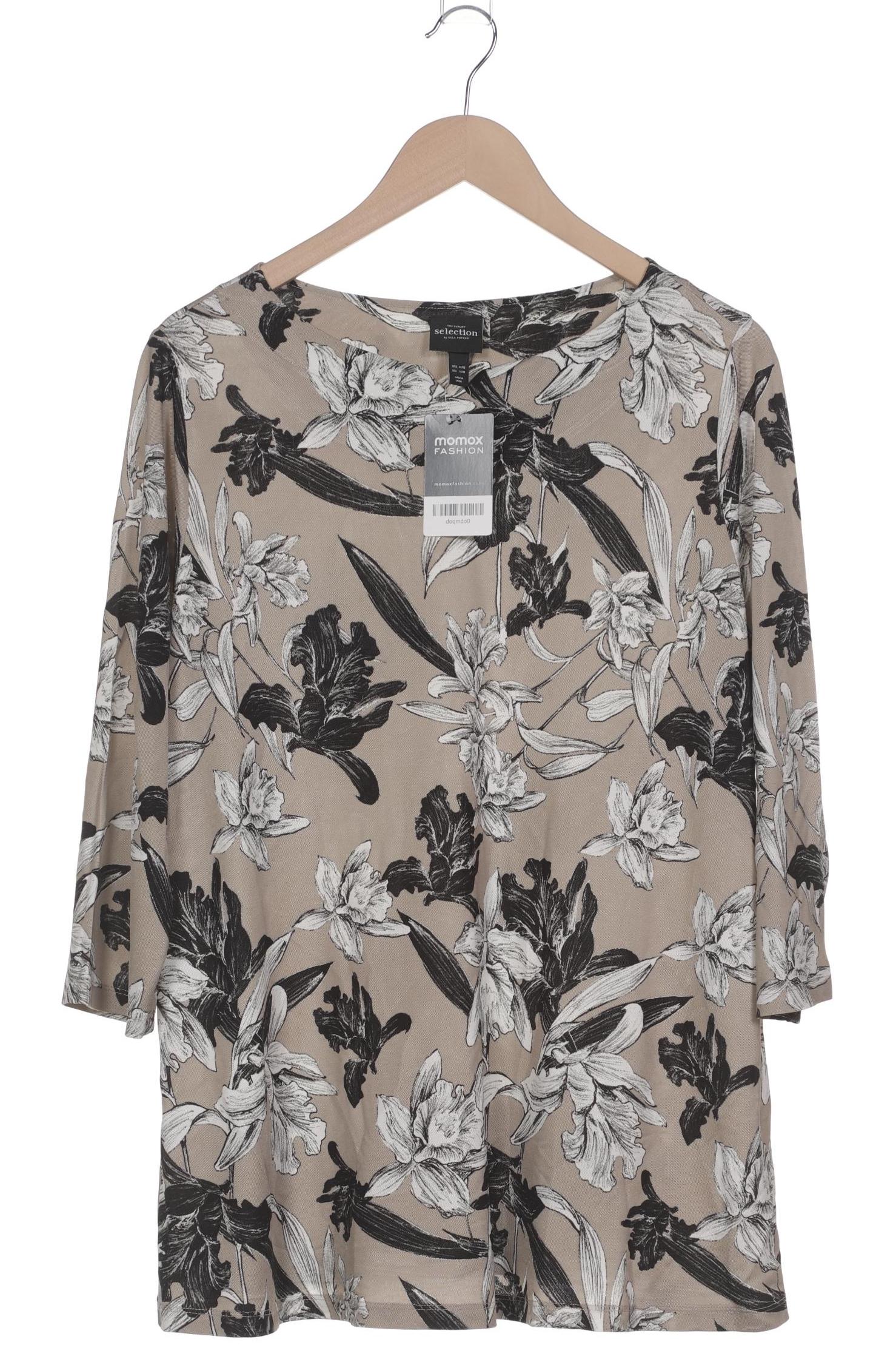 

Selection by Ulla Popken Damen Langarmshirt, grau, Gr. 62