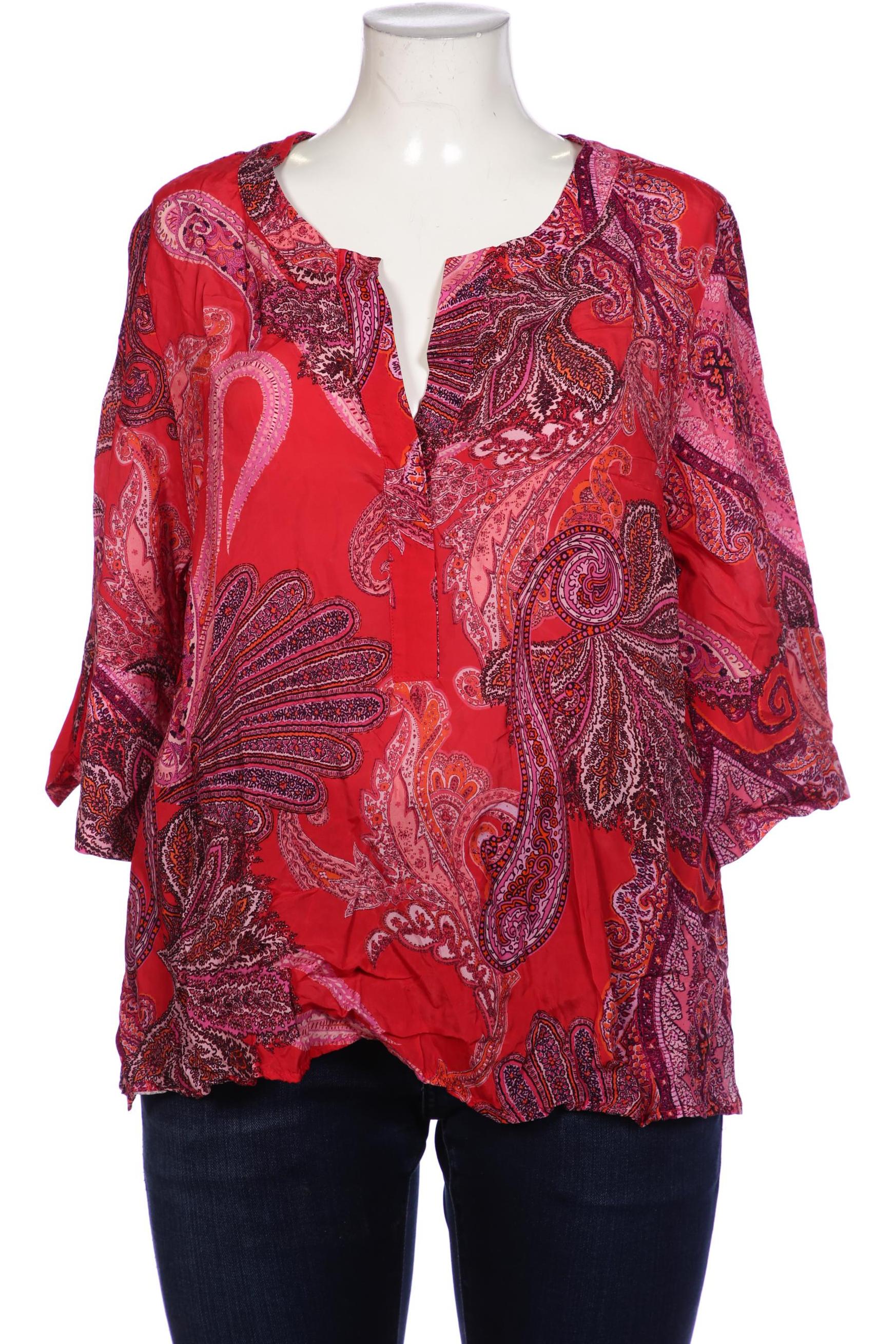 

Selection by Ulla Popken Damen Bluse, rot, Gr. 46