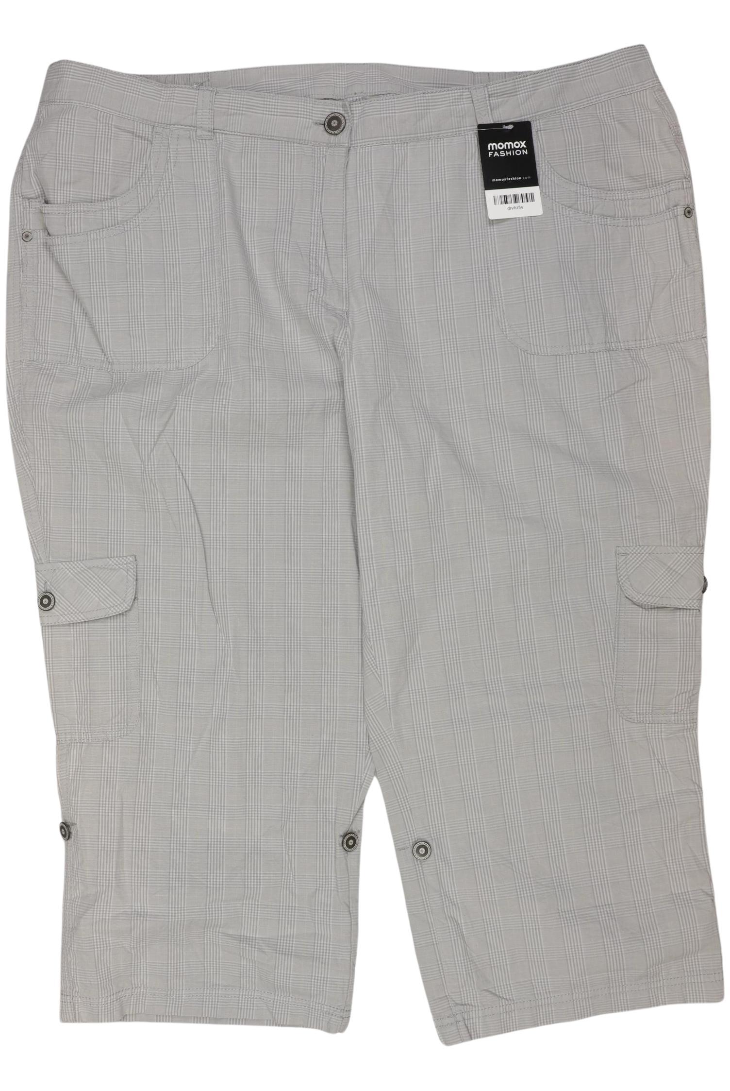 

Selection by Ulla Popken Damen Stoffhose, grau, Gr. 54