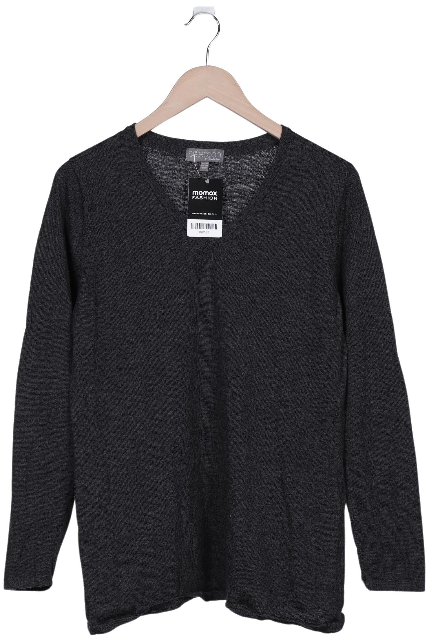 

Selection by Ulla Popken Damen Pullover, grau, Gr. 42