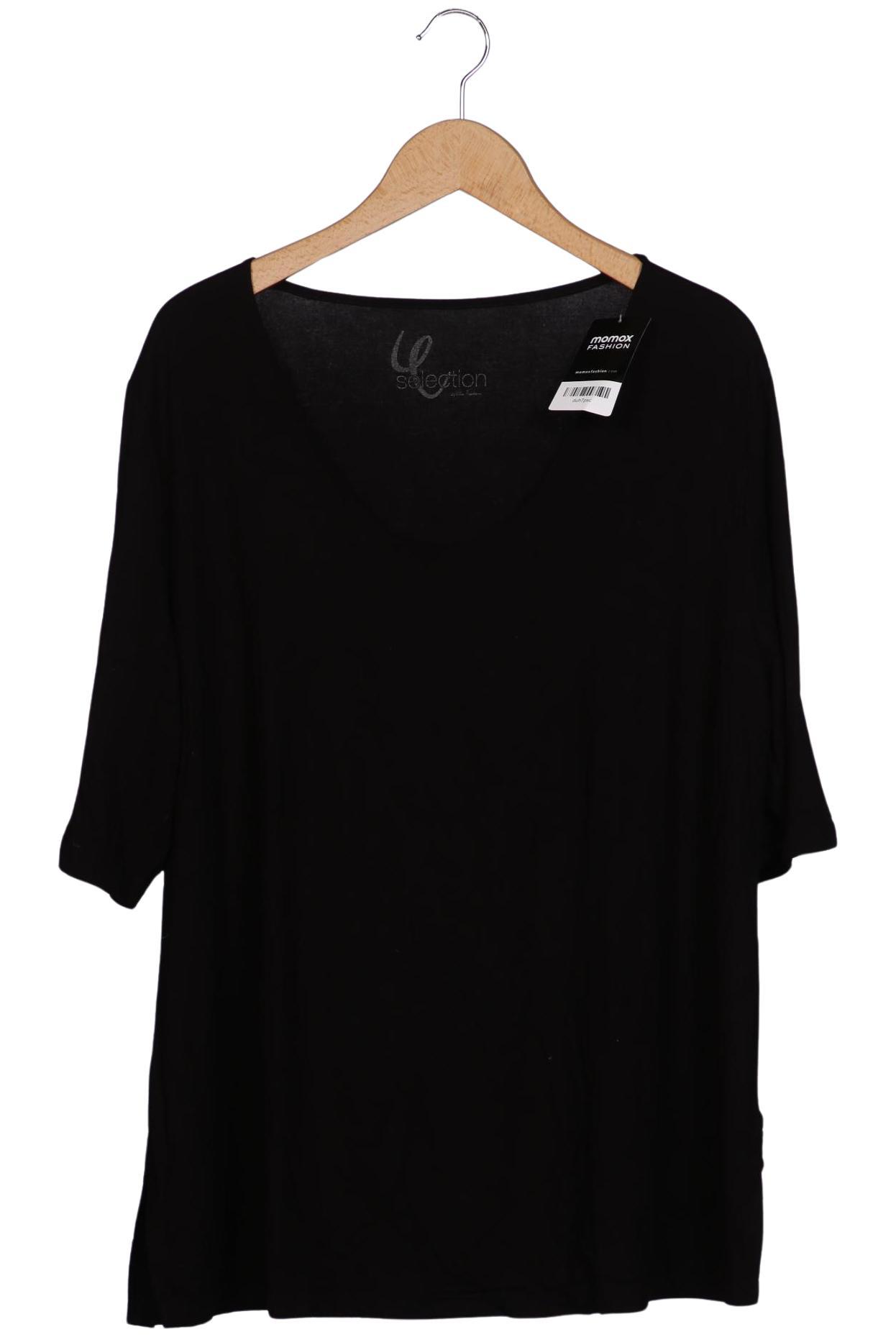 

Selection by Ulla Popken Damen T-Shirt, schwarz, Gr. 50