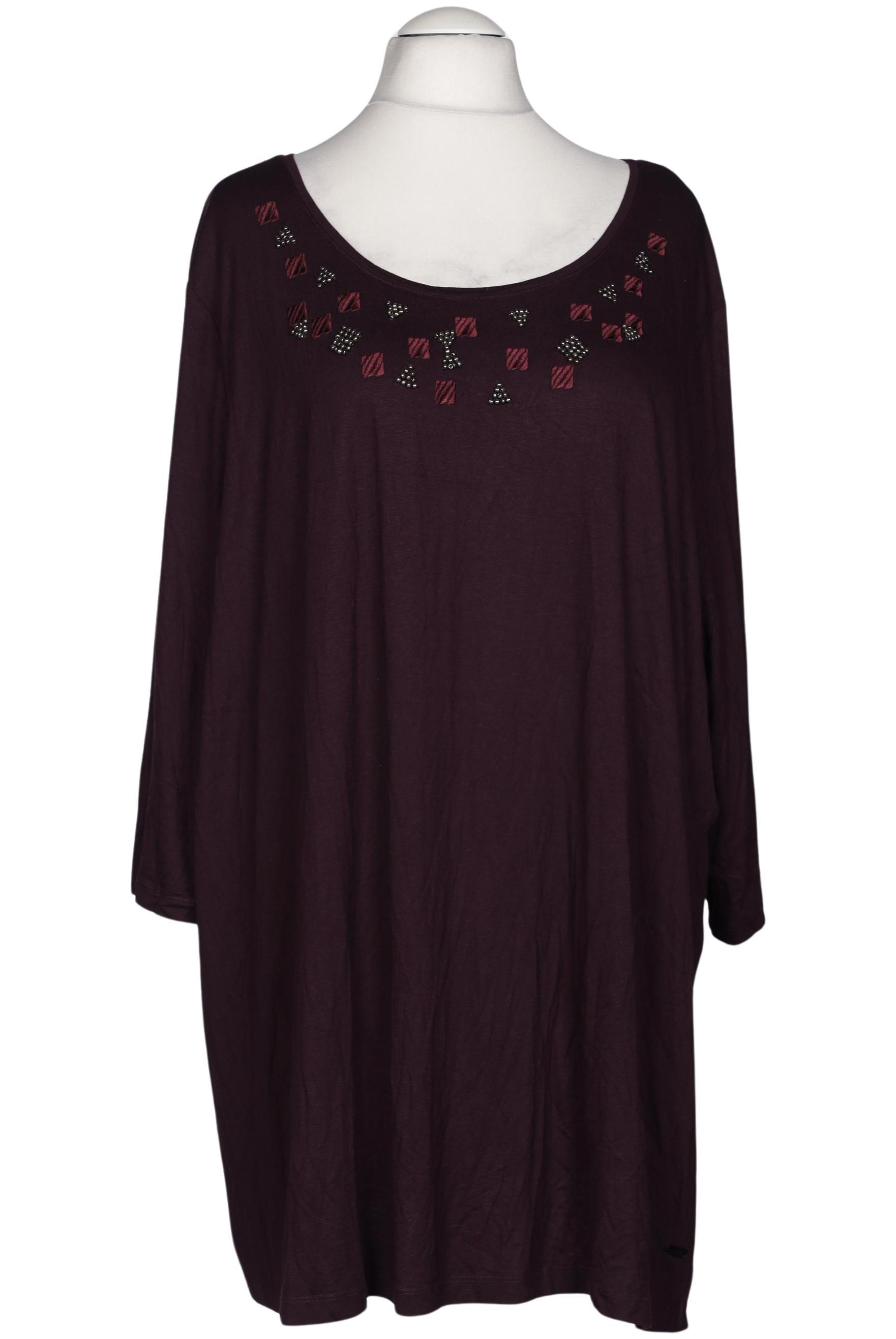 

Selection by Ulla Popken Damen T-Shirt, bordeaux, Gr. 58