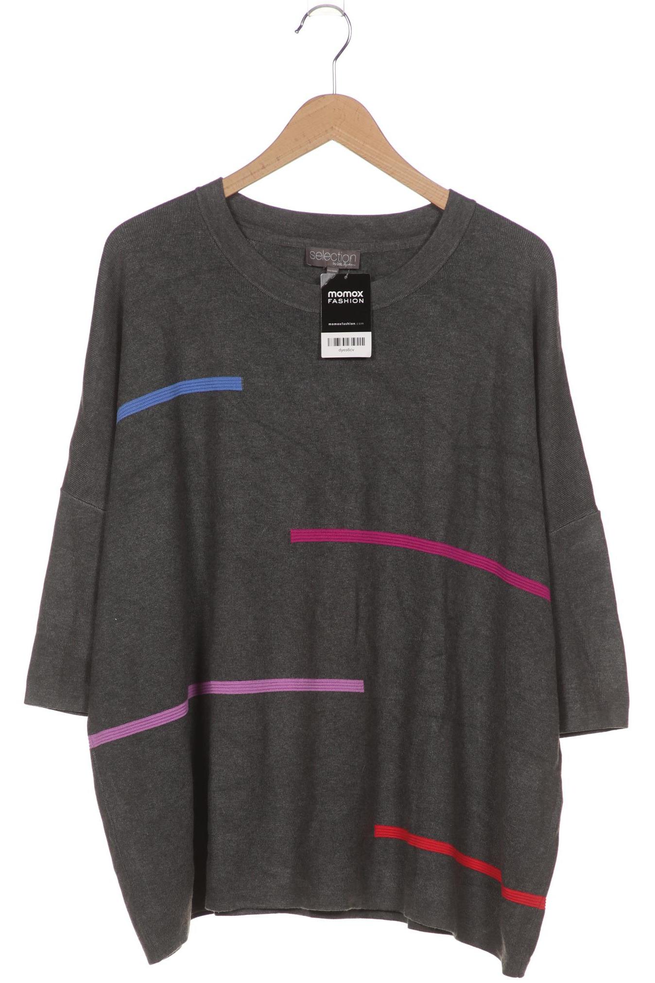

Selection by Ulla Popken Damen Pullover, grau, Gr. 42