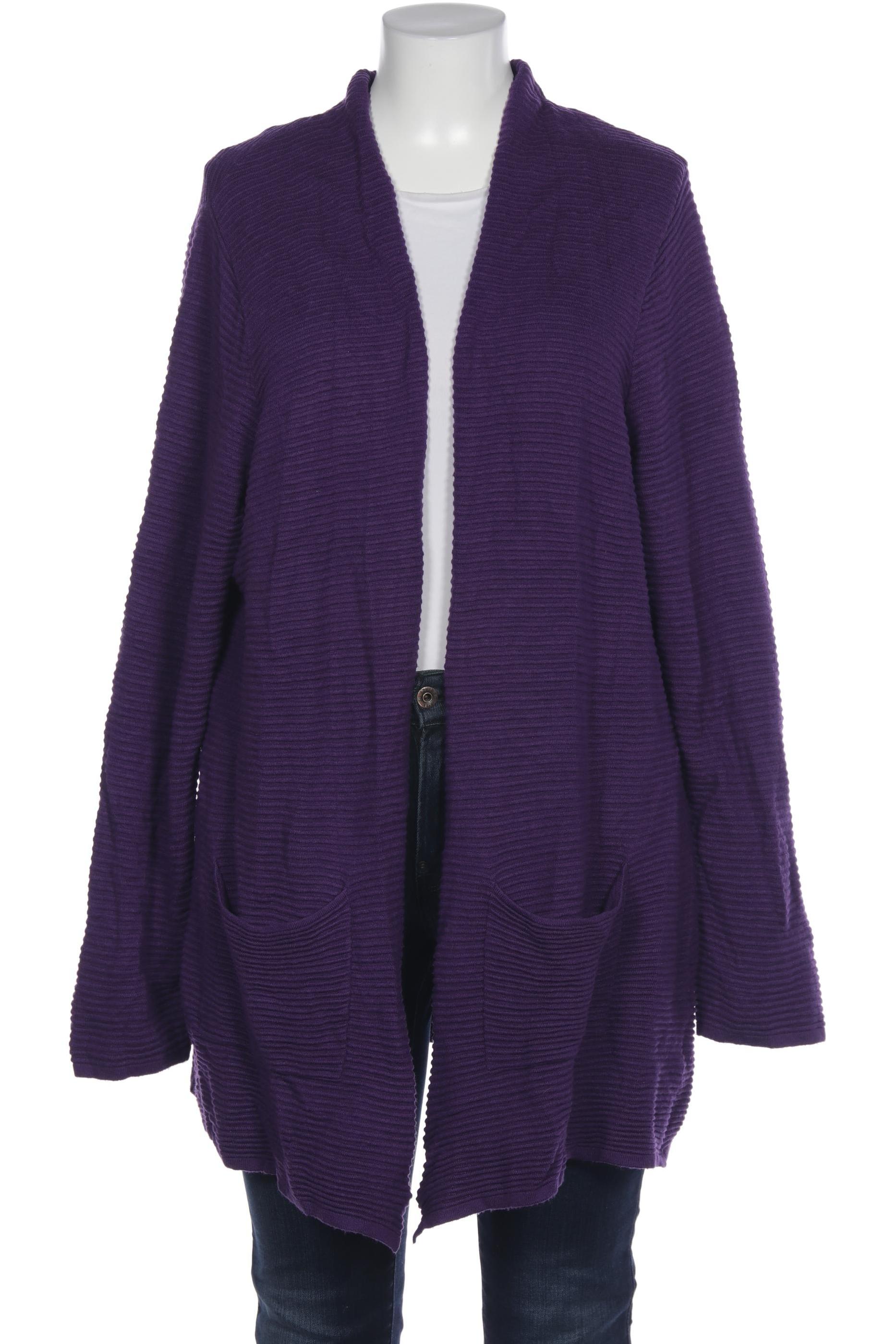 

Selection by Ulla Popken Damen Strickjacke, flieder, Gr. 50