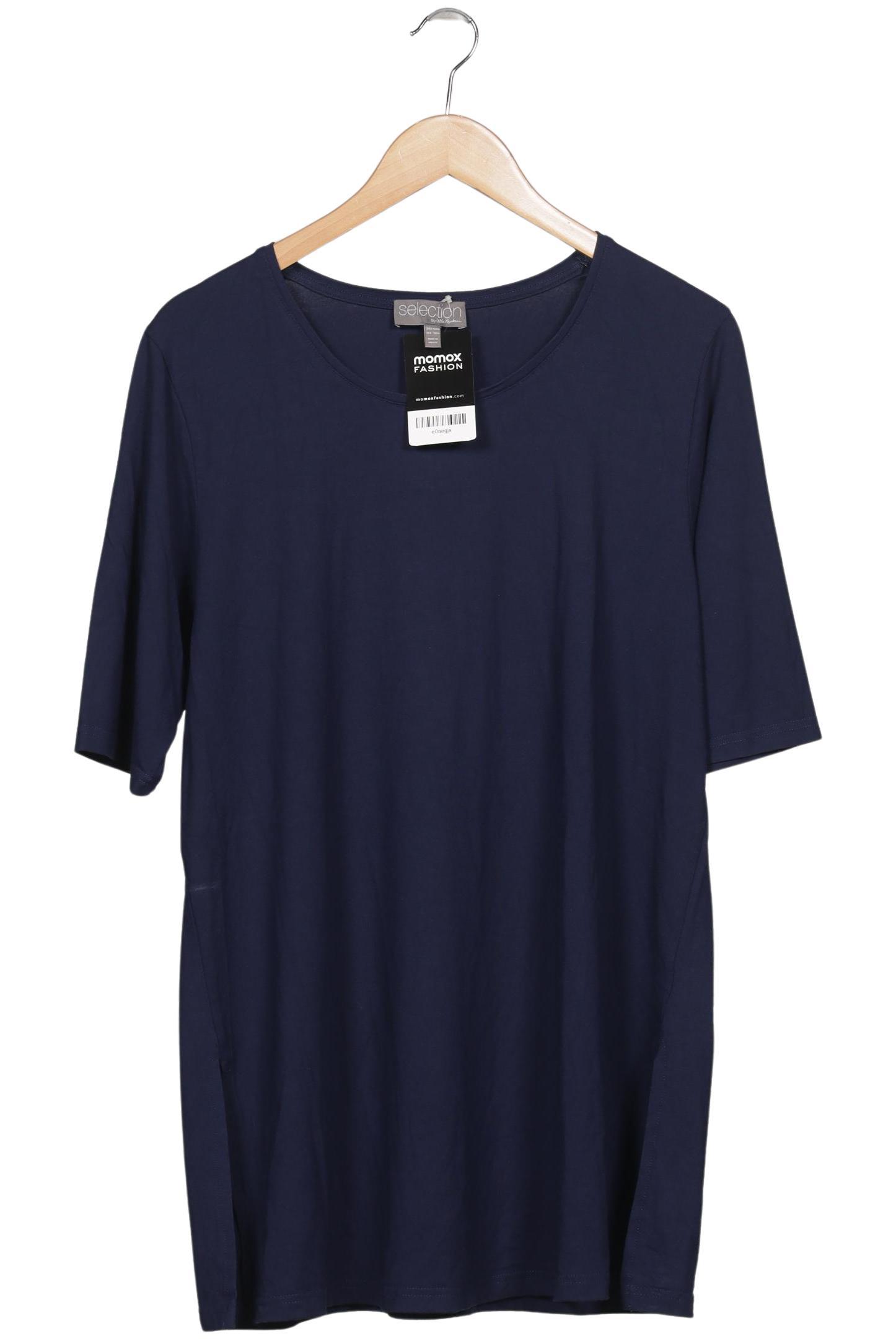 

Selection by Ulla Popken Damen T-Shirt, marineblau, Gr. 42