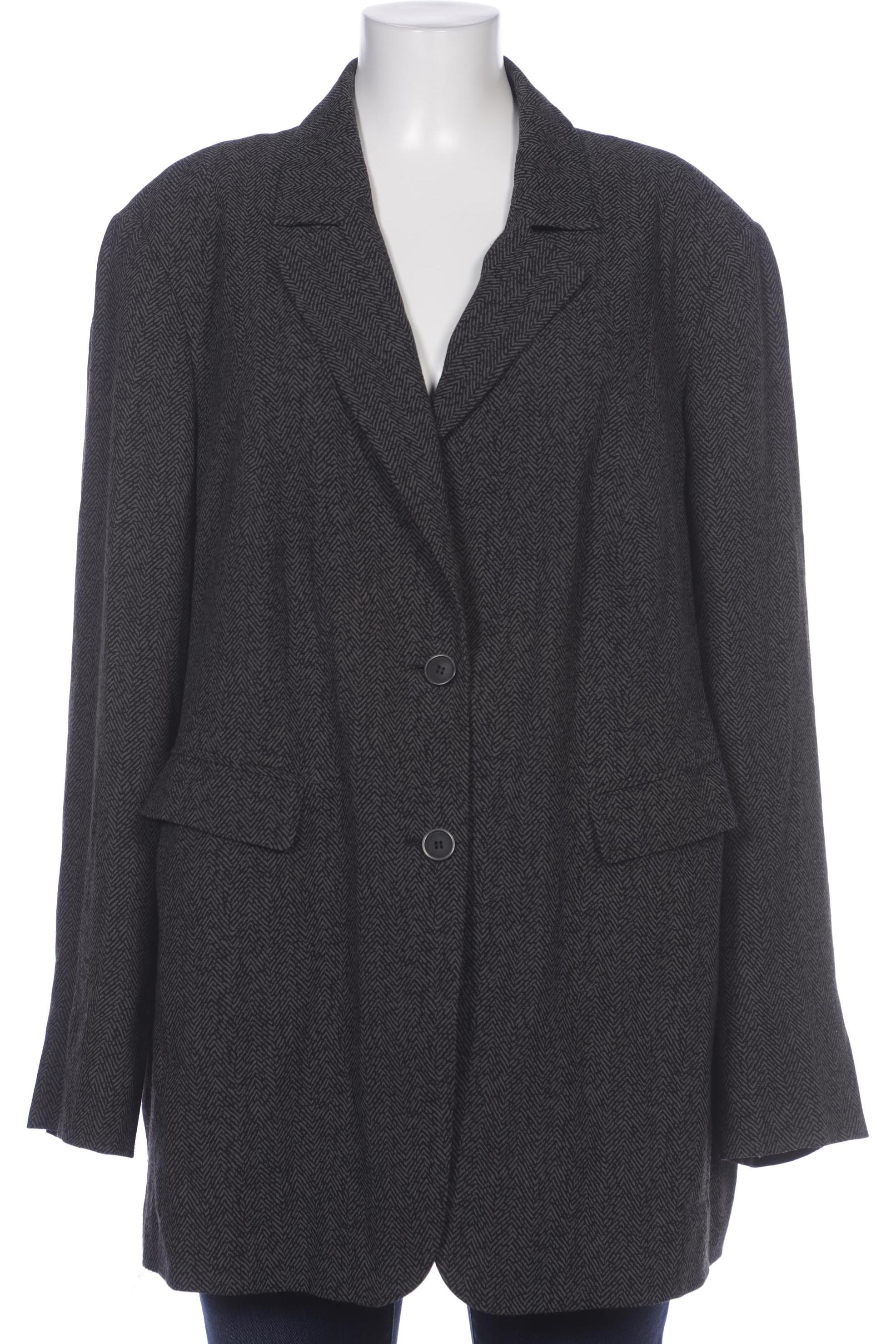 

Selection by Ulla Popken Damen Blazer, grau, Gr. 52