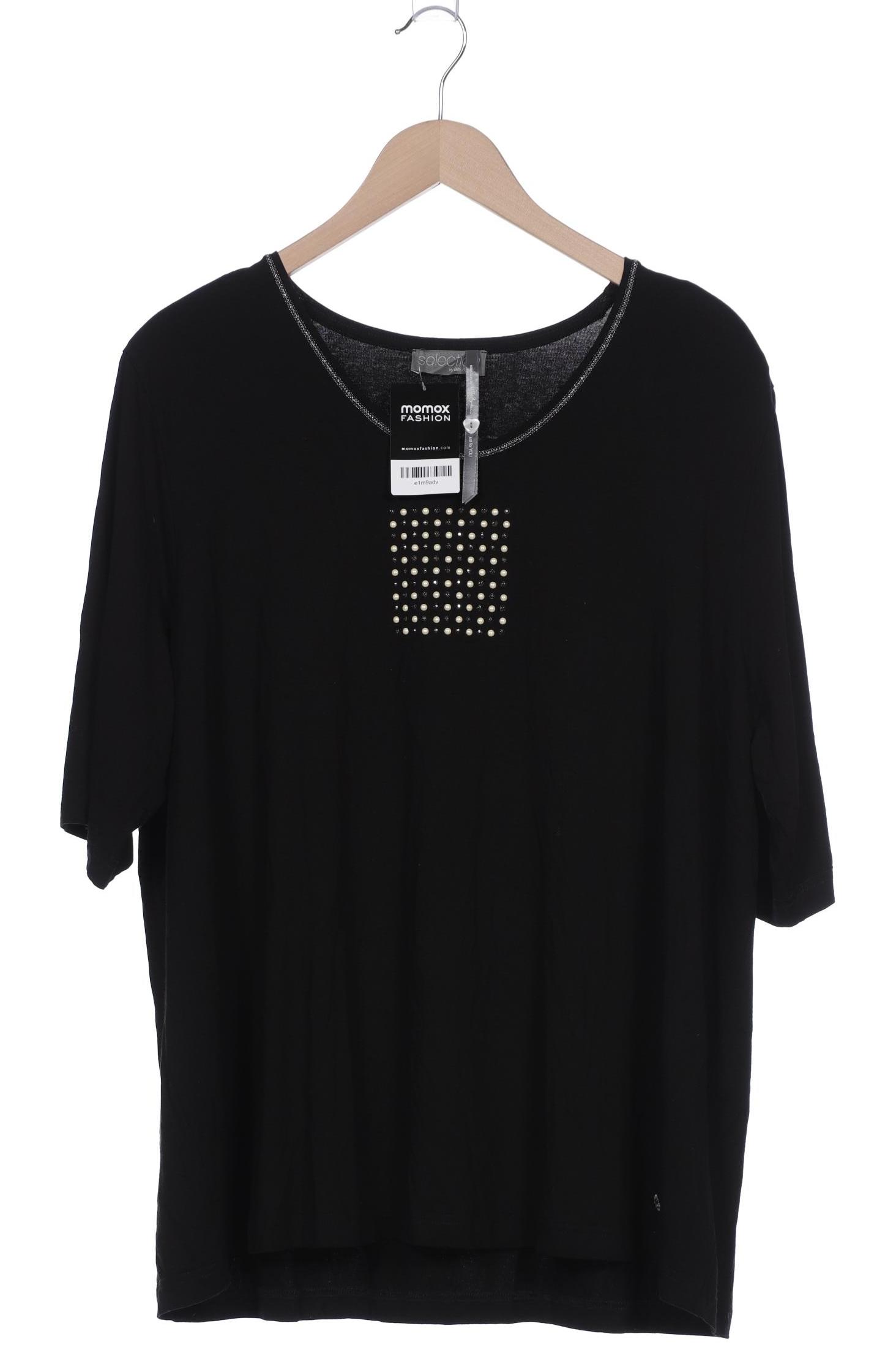 

Selection by Ulla Popken Damen T-Shirt, schwarz, Gr. 50