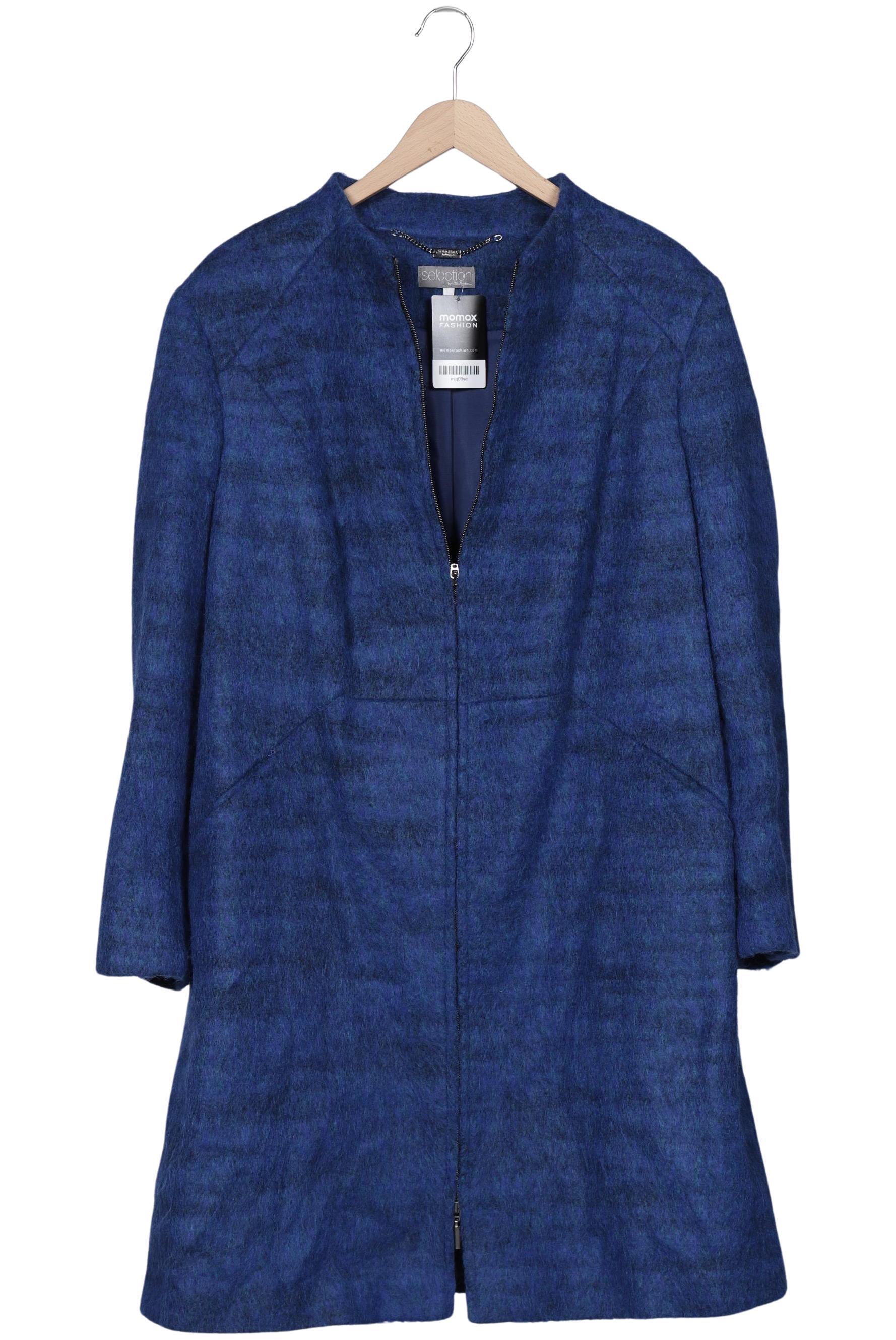 

Selection by Ulla Popken Damen Mantel, marineblau, Gr. 50