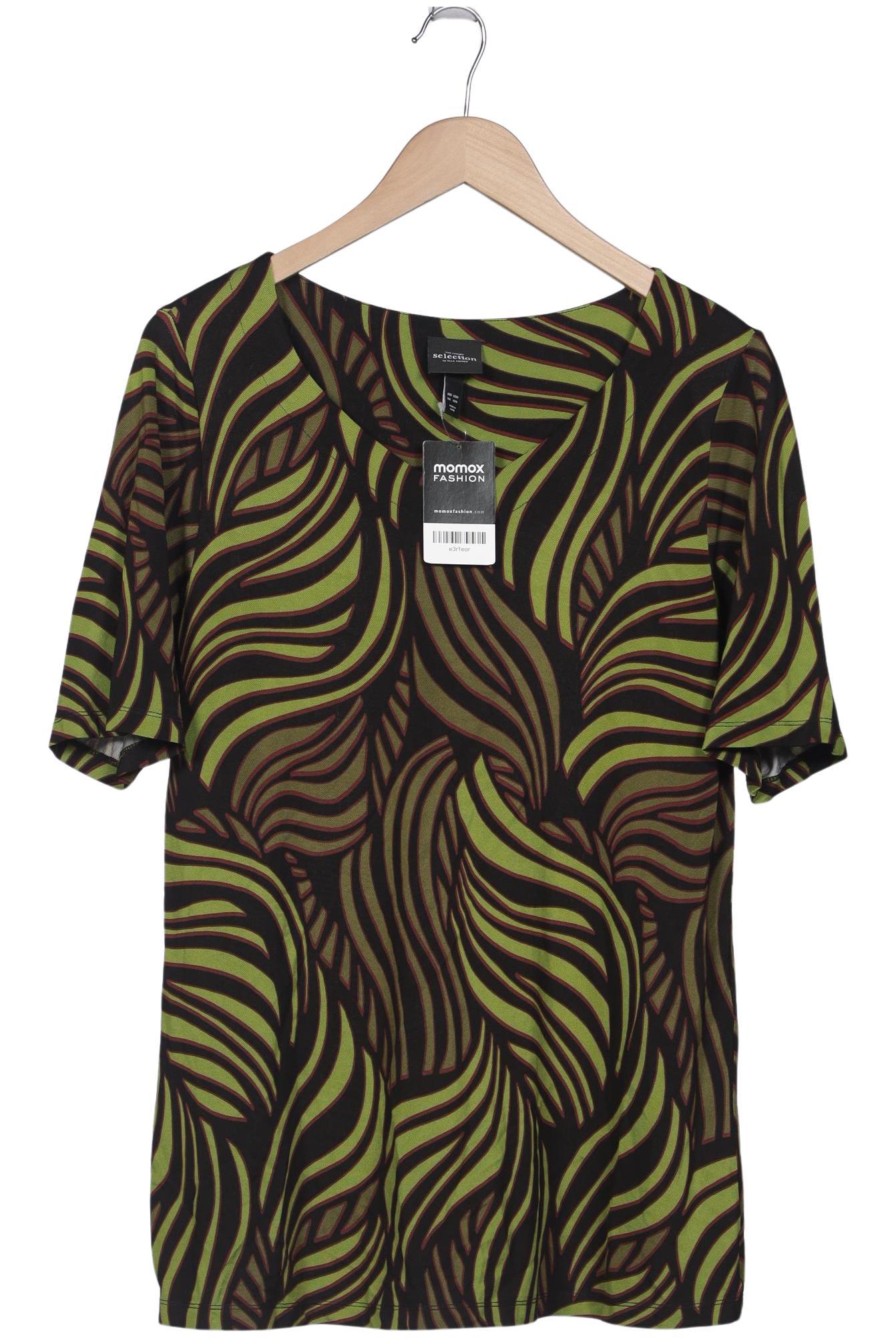 

Selection by Ulla Popken Damen T-Shirt, schwarz, Gr. 42