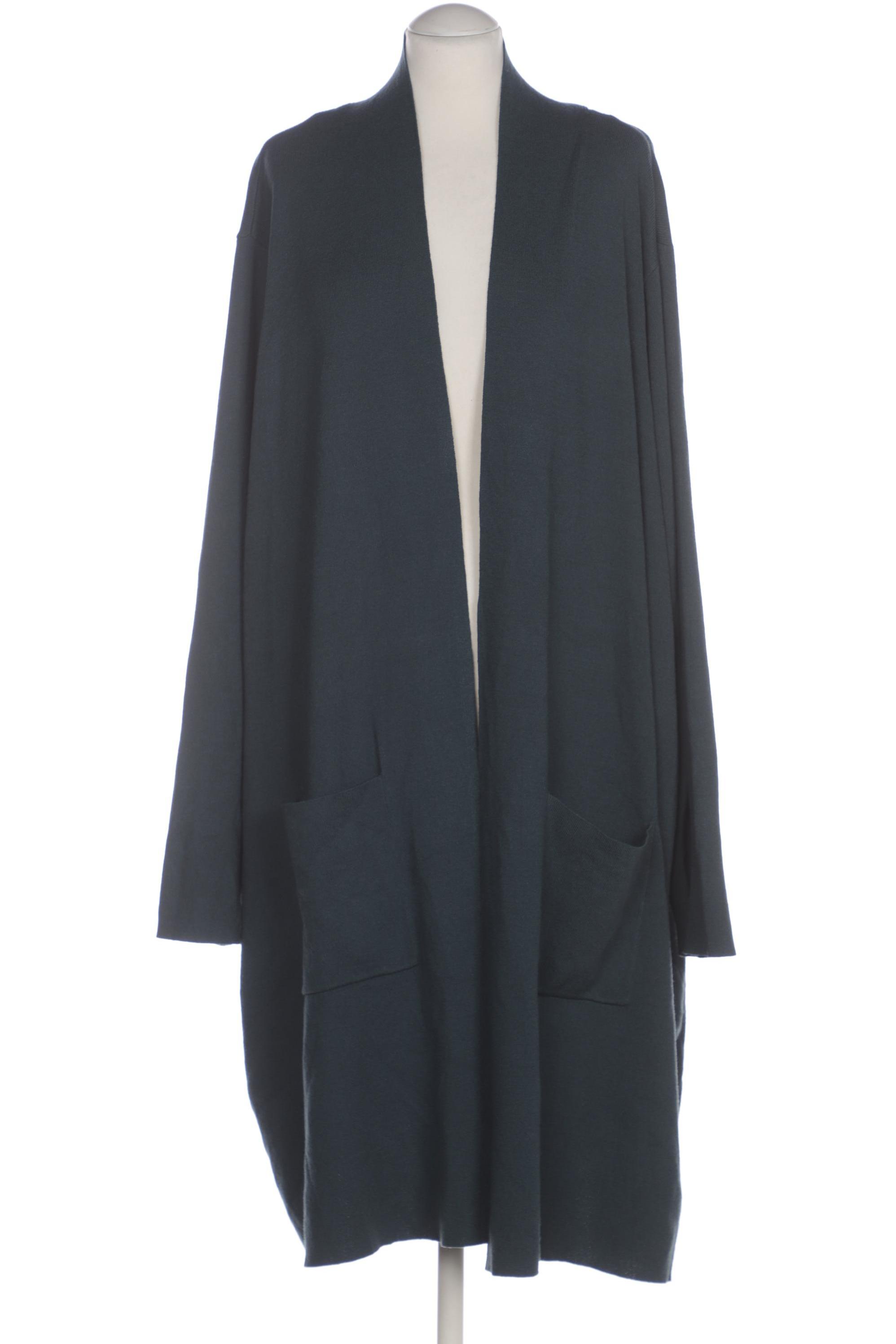

Selection by Ulla Popken Damen Strickjacke, türkis, Gr. 58
