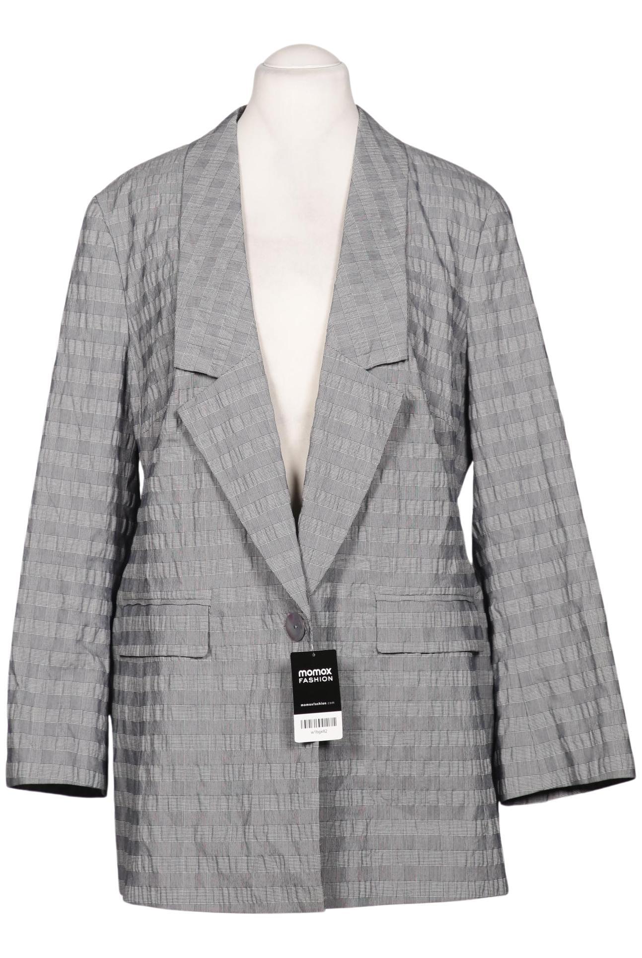 

Selection by Ulla Popken Damen Blazer, grau, Gr. 46