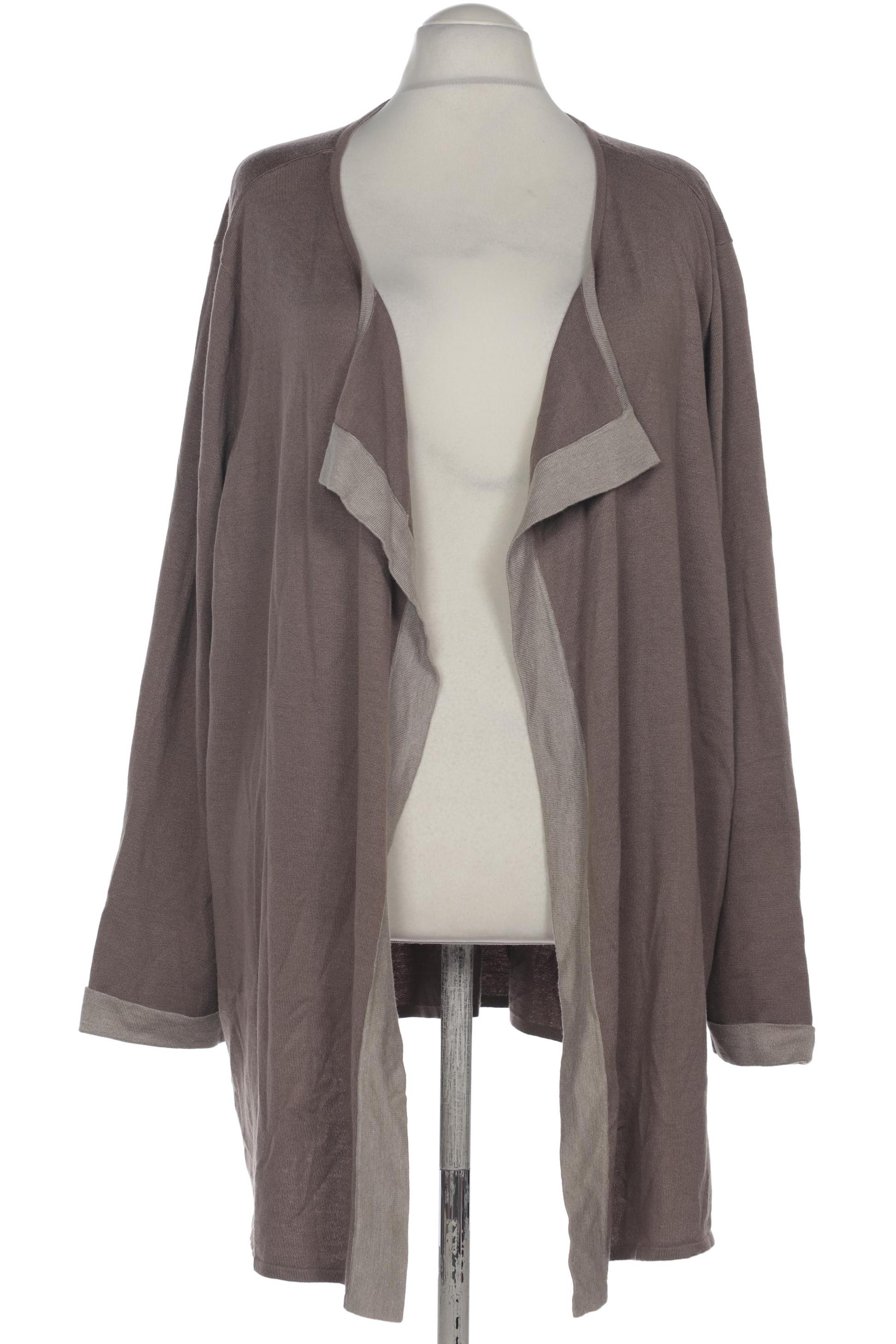 

Selection by Ulla Popken Damen Strickjacke, braun, Gr. 54