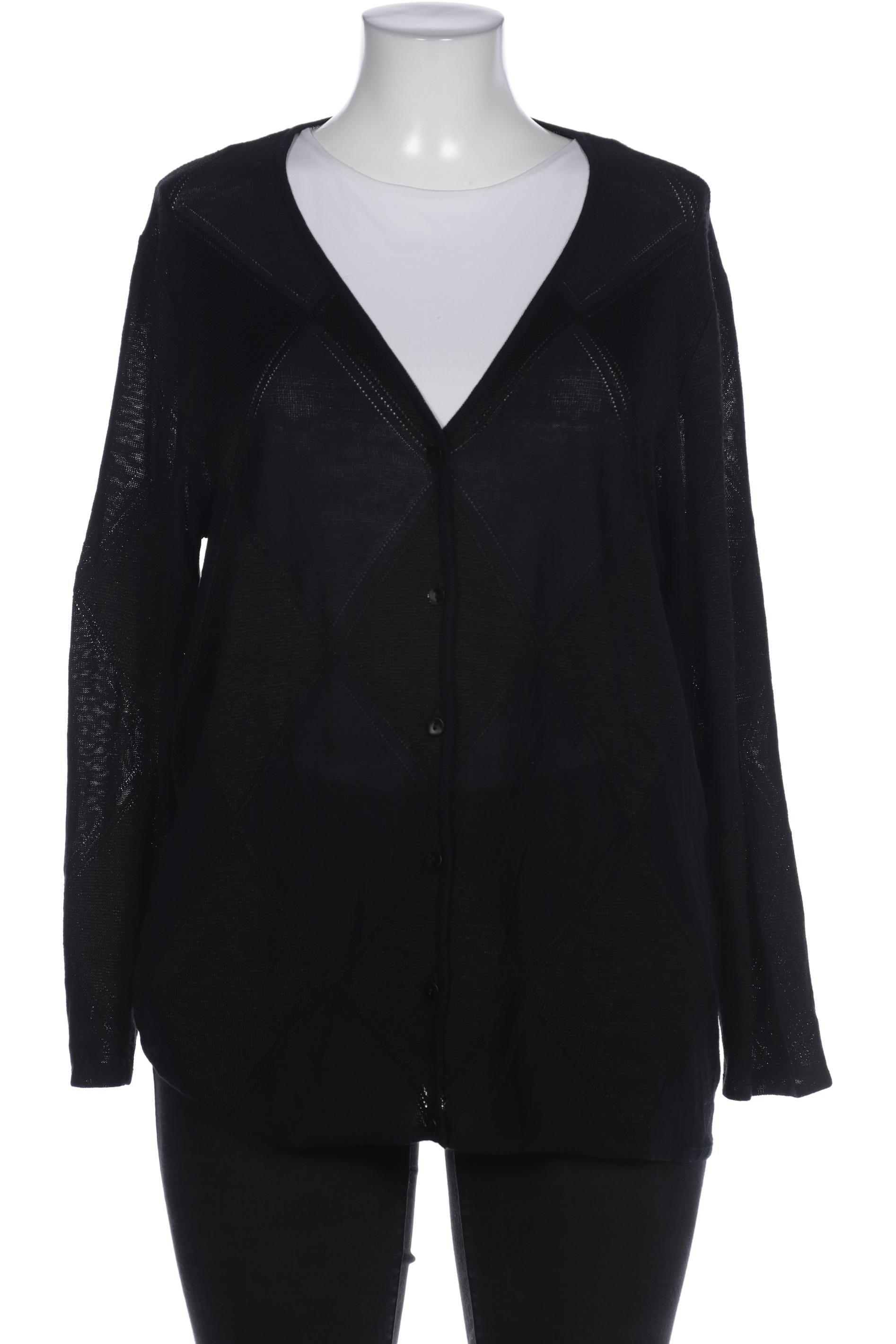 

Selection by Ulla Popken Damen Strickjacke, schwarz, Gr. 46