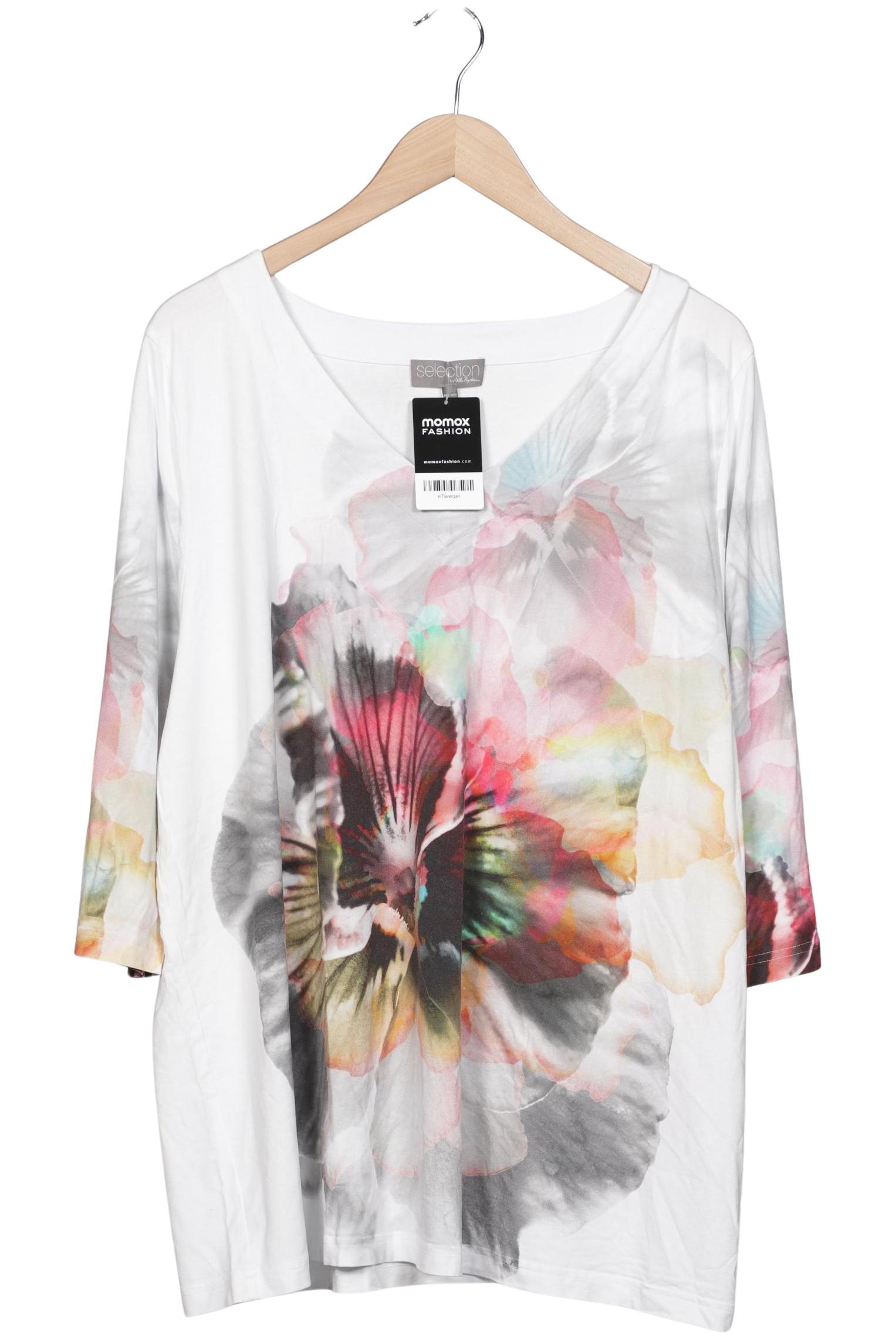 

Selection by Ulla Popken Damen T-Shirt, weiß, Gr. 50