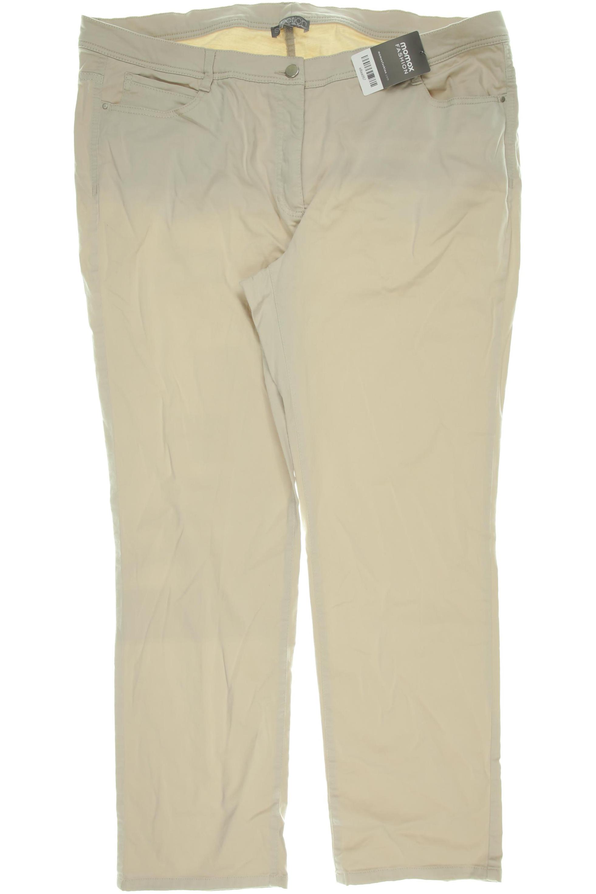 

Selection by Ulla Popken Damen Jeans, beige, Gr. 50