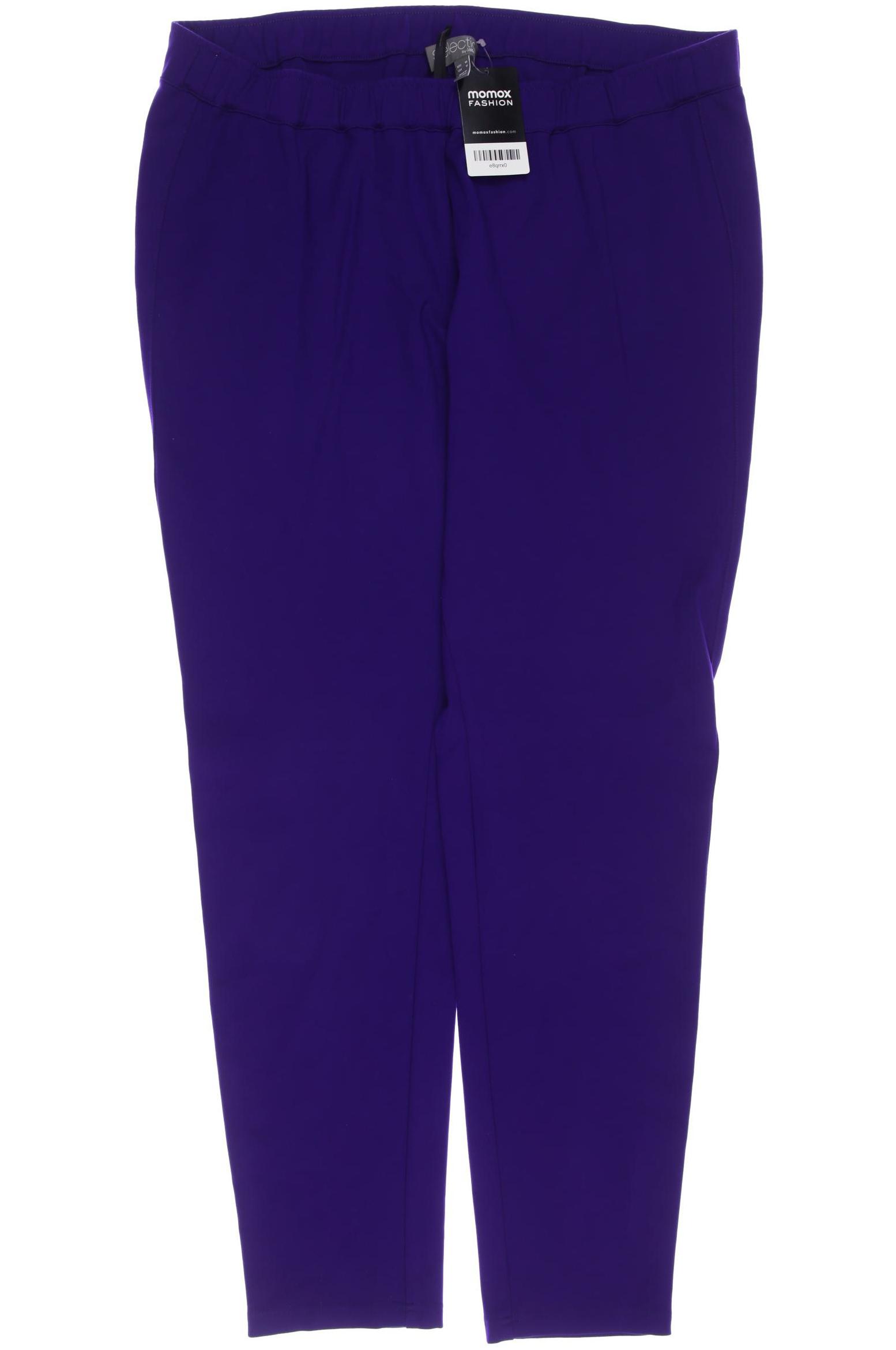 

Selection by Ulla Popken Damen Stoffhose, flieder, Gr. 48