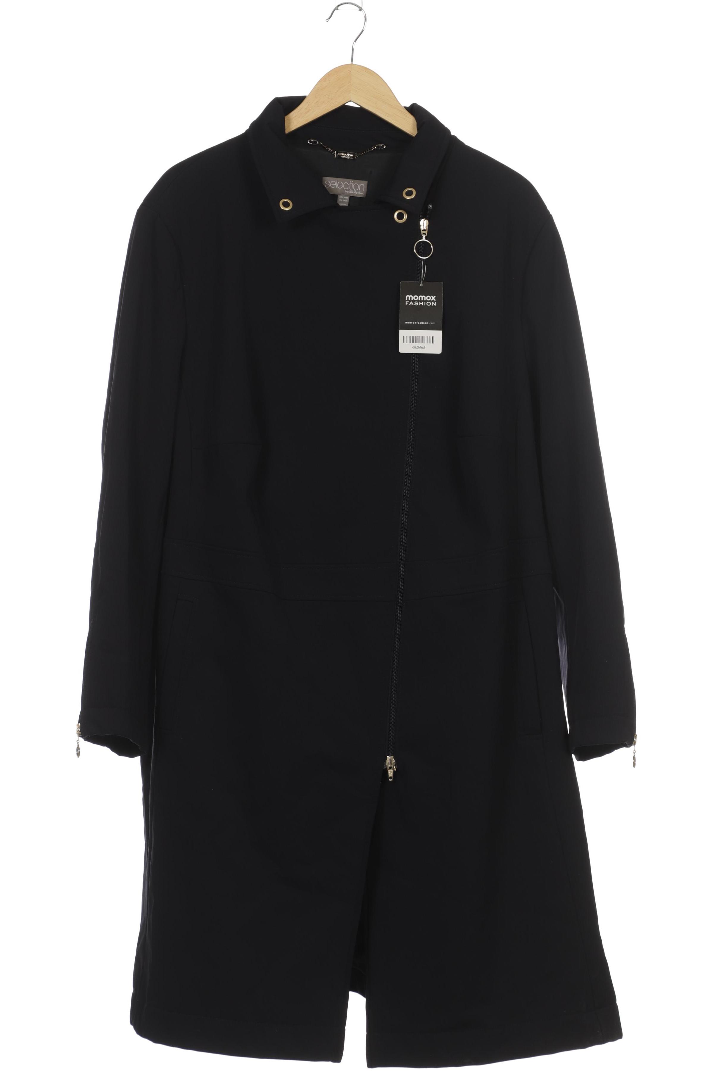 

Selection by Ulla Popken Damen Mantel, blau, Gr. 54