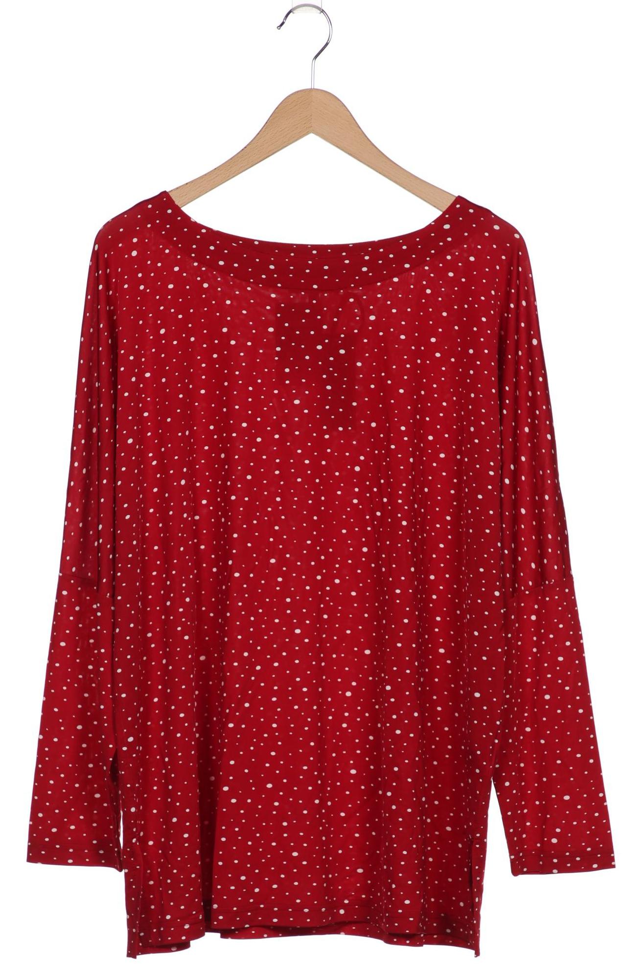 

Selection by Ulla Popken Damen Langarmshirt, bordeaux, Gr. 46