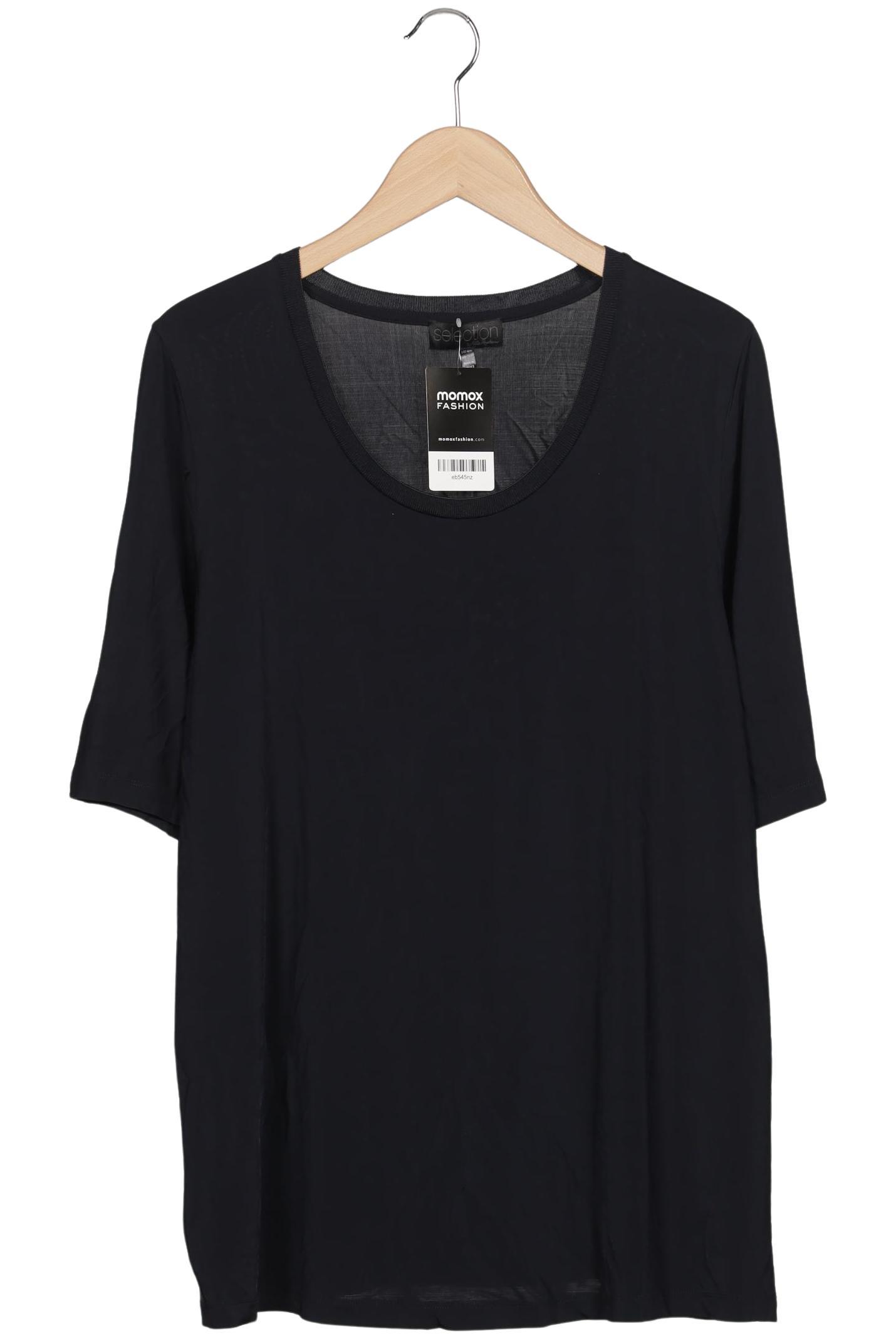 

Selection by Ulla Popken Damen T-Shirt, marineblau, Gr. 42