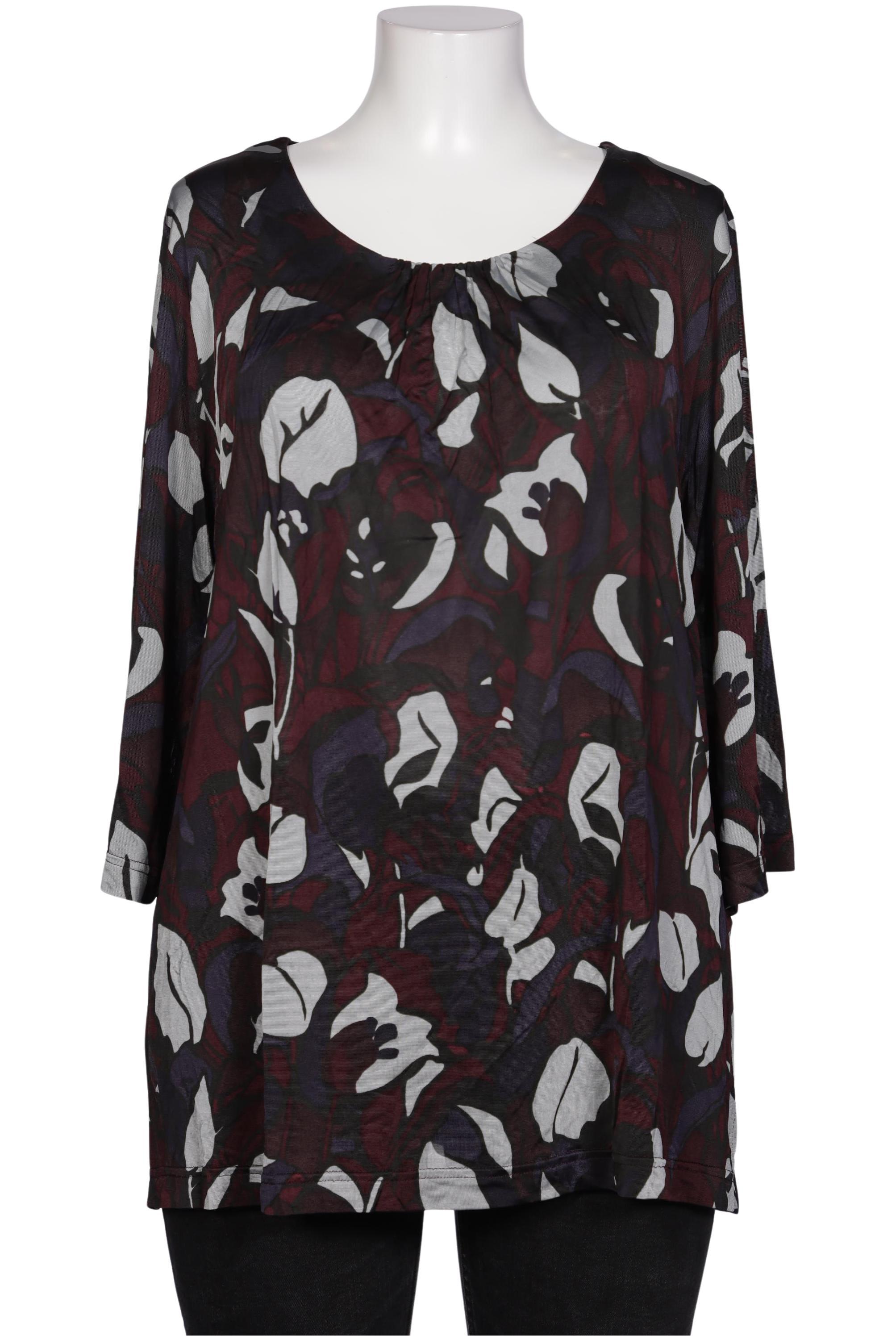 

Selection by Ulla Popken Damen Langarmshirt, bordeaux, Gr. 46