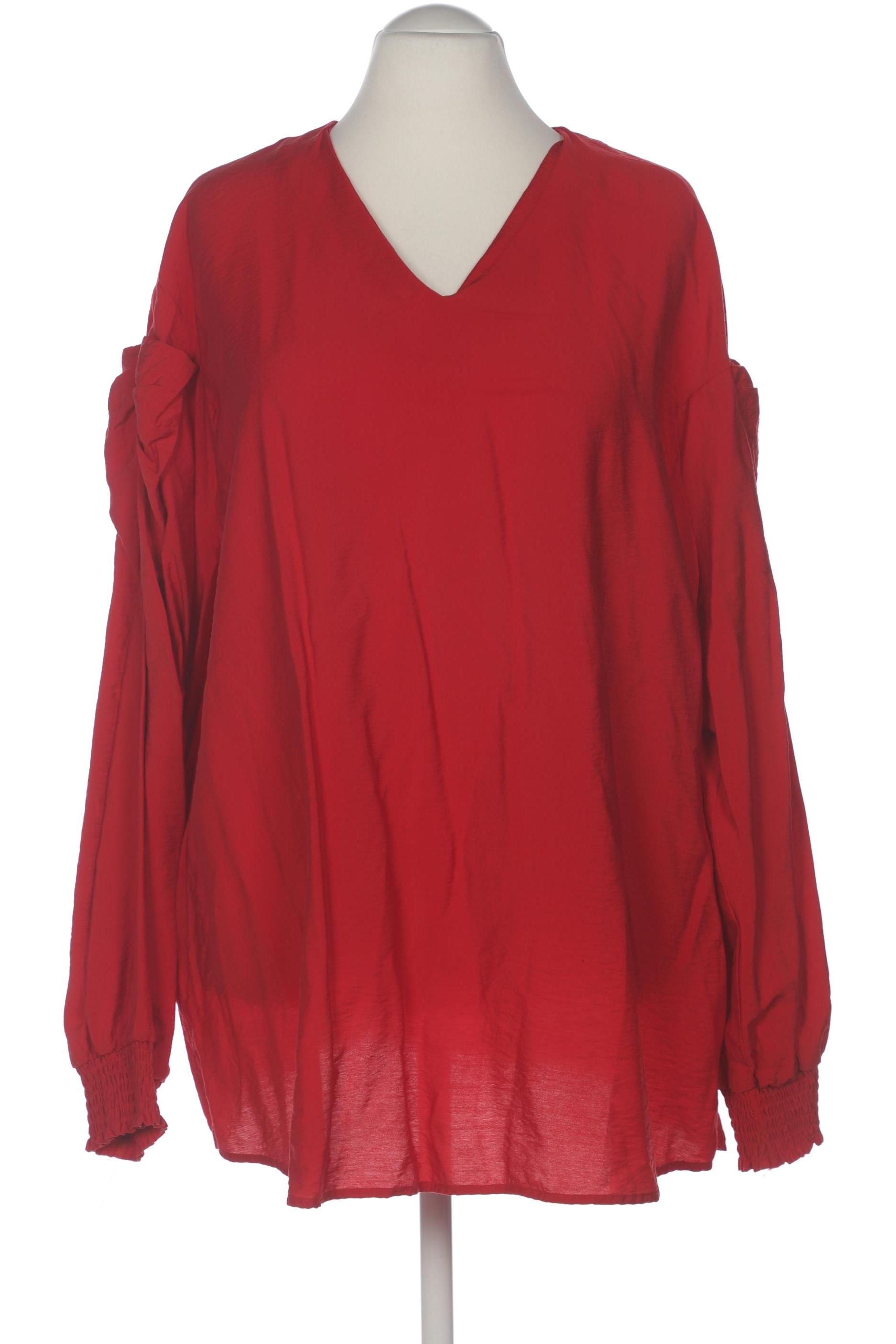 

Selection by Ulla Popken Damen Bluse, rot, Gr. 56