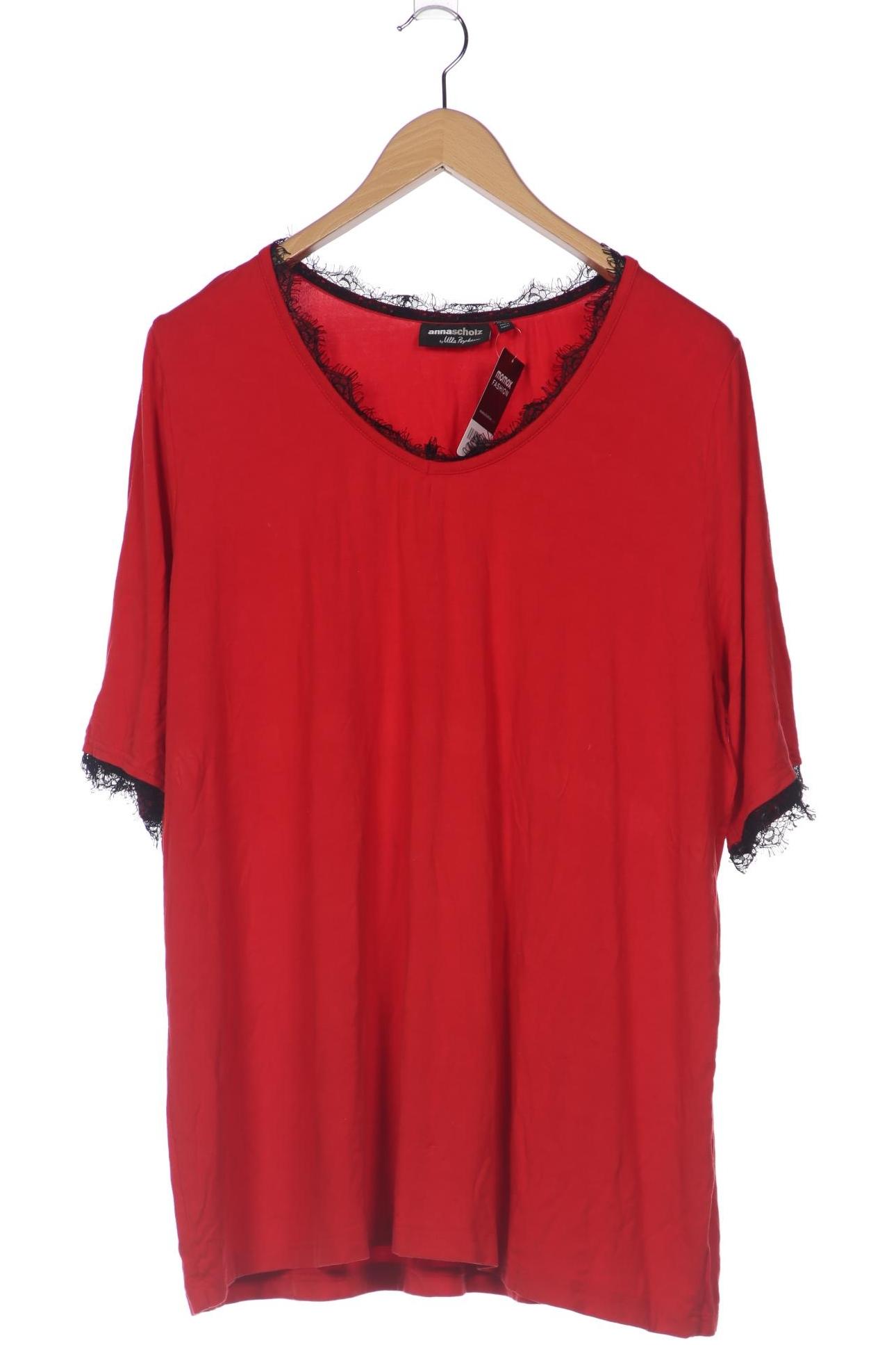 

Selection by Ulla Popken Damen T-Shirt, rot, Gr. 50