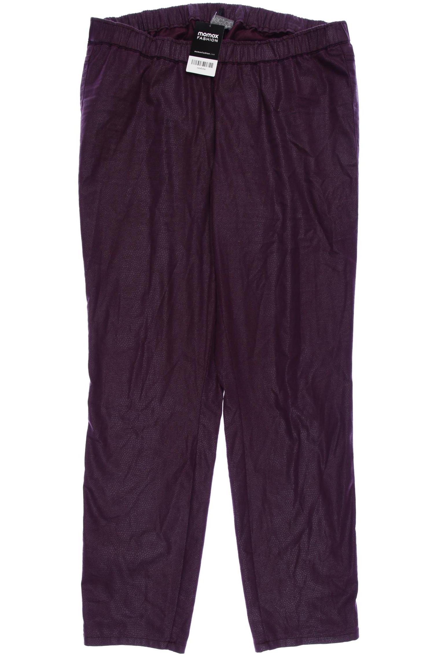 

Selection by Ulla Popken Damen Stoffhose, bordeaux, Gr. 48