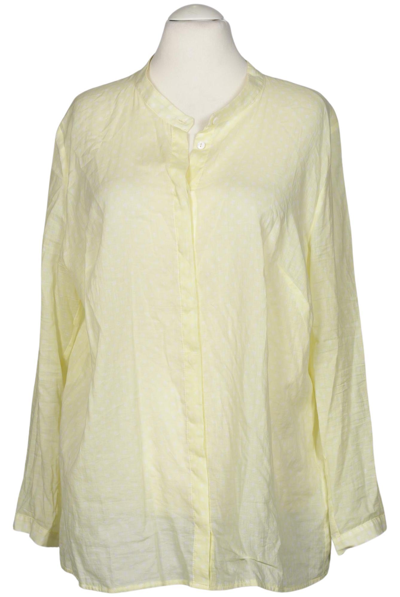 

Selection by Ulla Popken Damen Bluse, gelb, Gr. 46