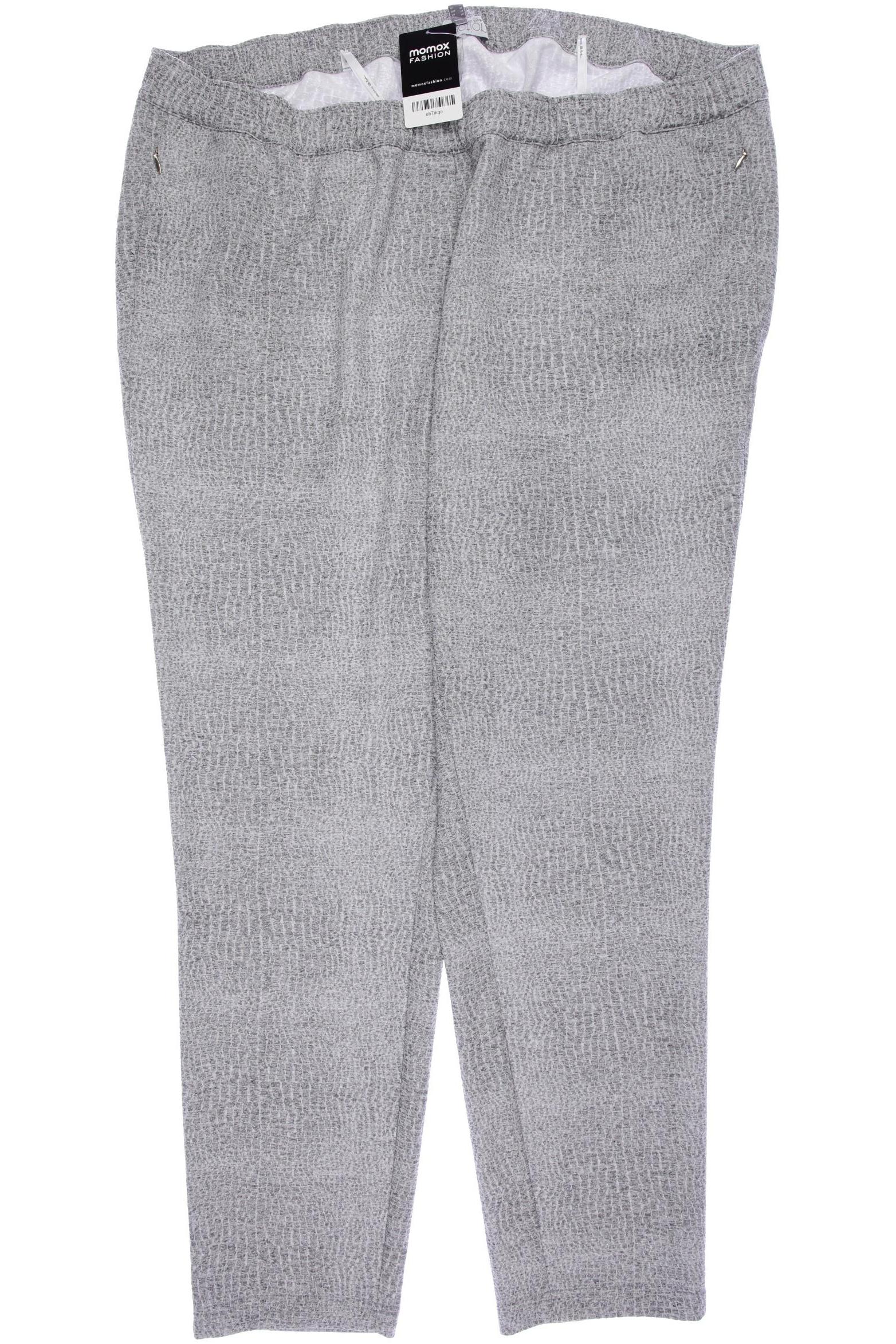 

Selection by Ulla Popken Damen Stoffhose, grau, Gr. 54