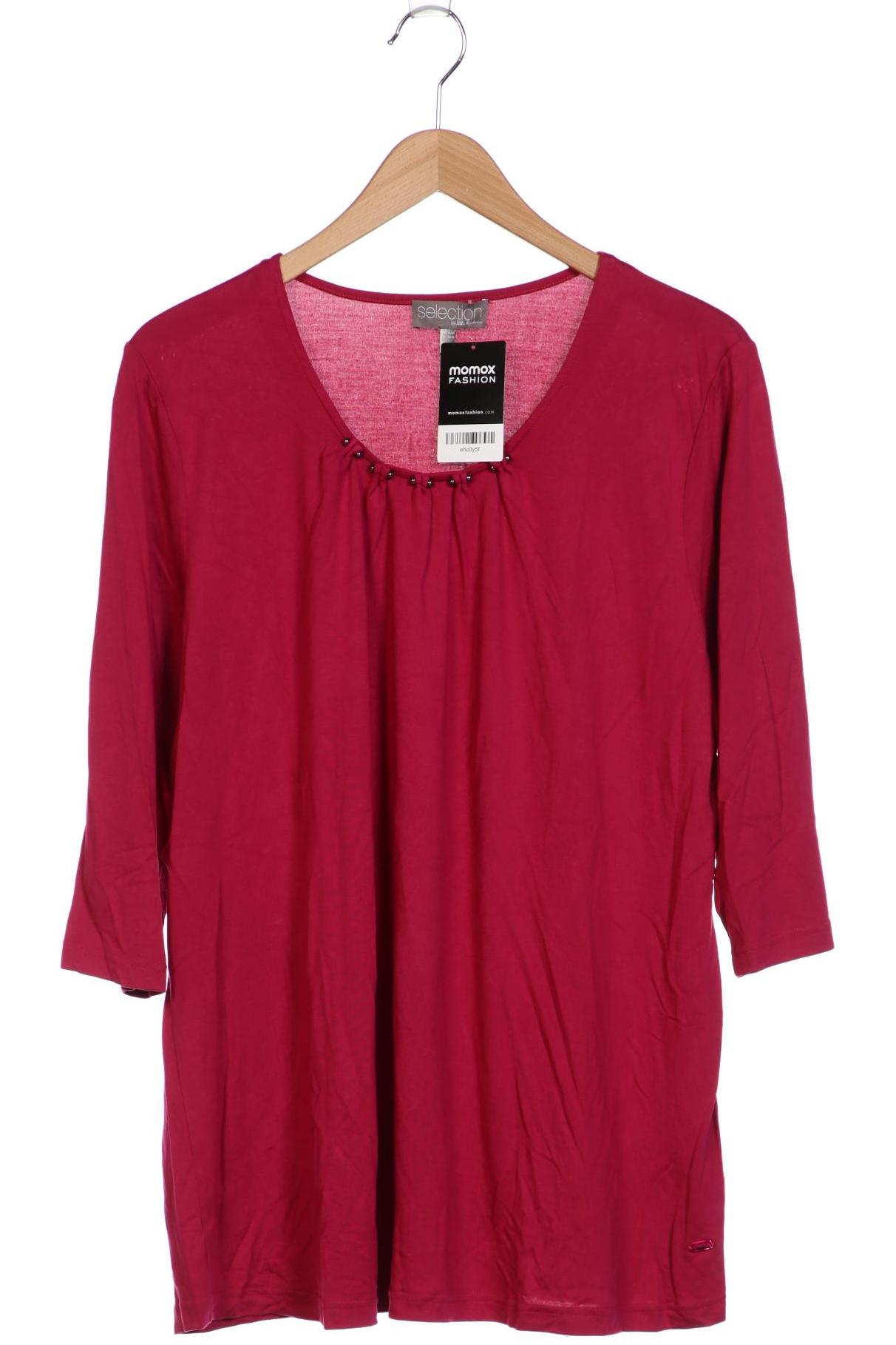 

Selection by Ulla Popken Damen Langarmshirt, pink, Gr. 46