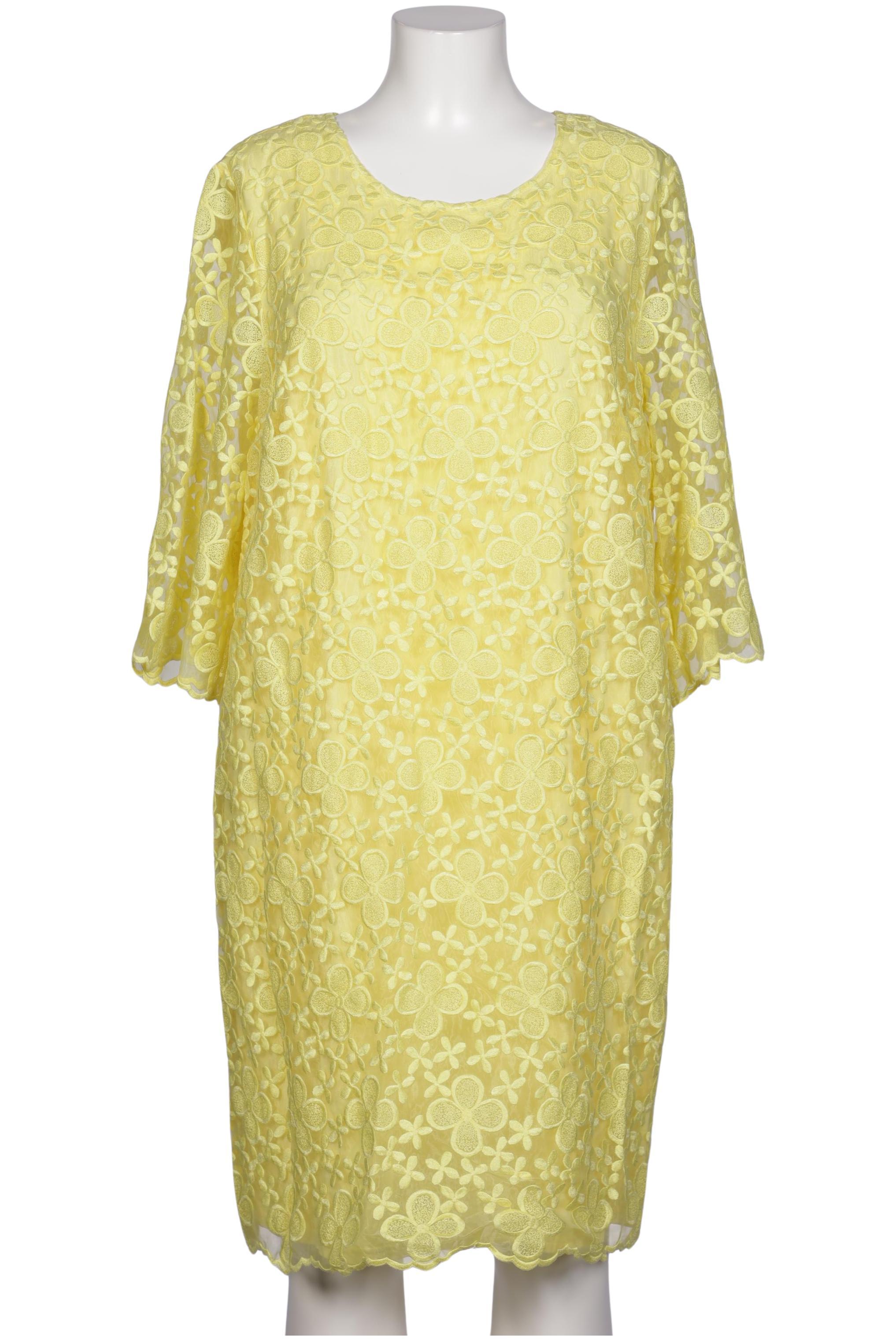 

Selection by Ulla Popken Damen Kleid, gelb, Gr. 46