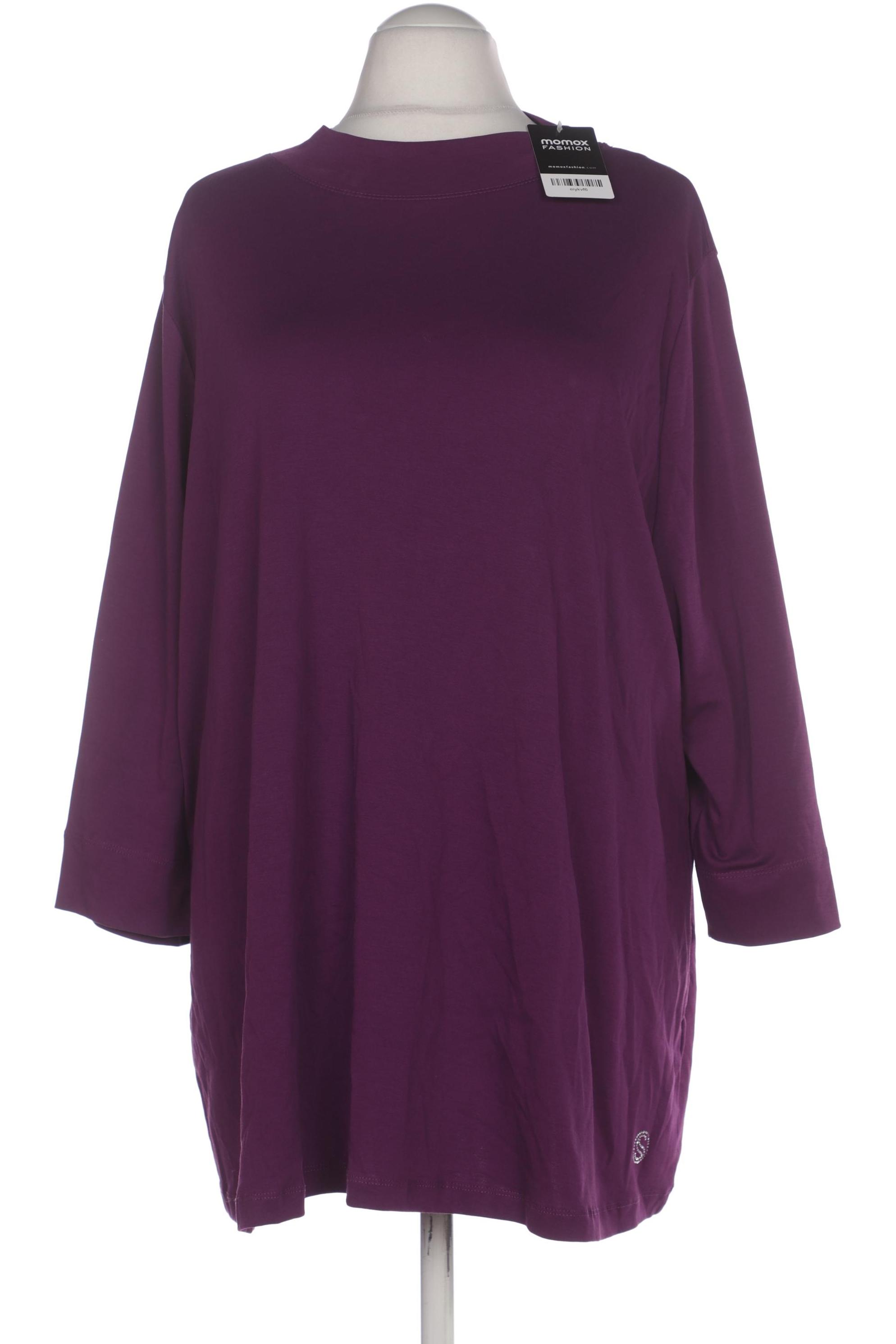 

Selection by Ulla Popken Damen Langarmshirt, flieder, Gr. 54