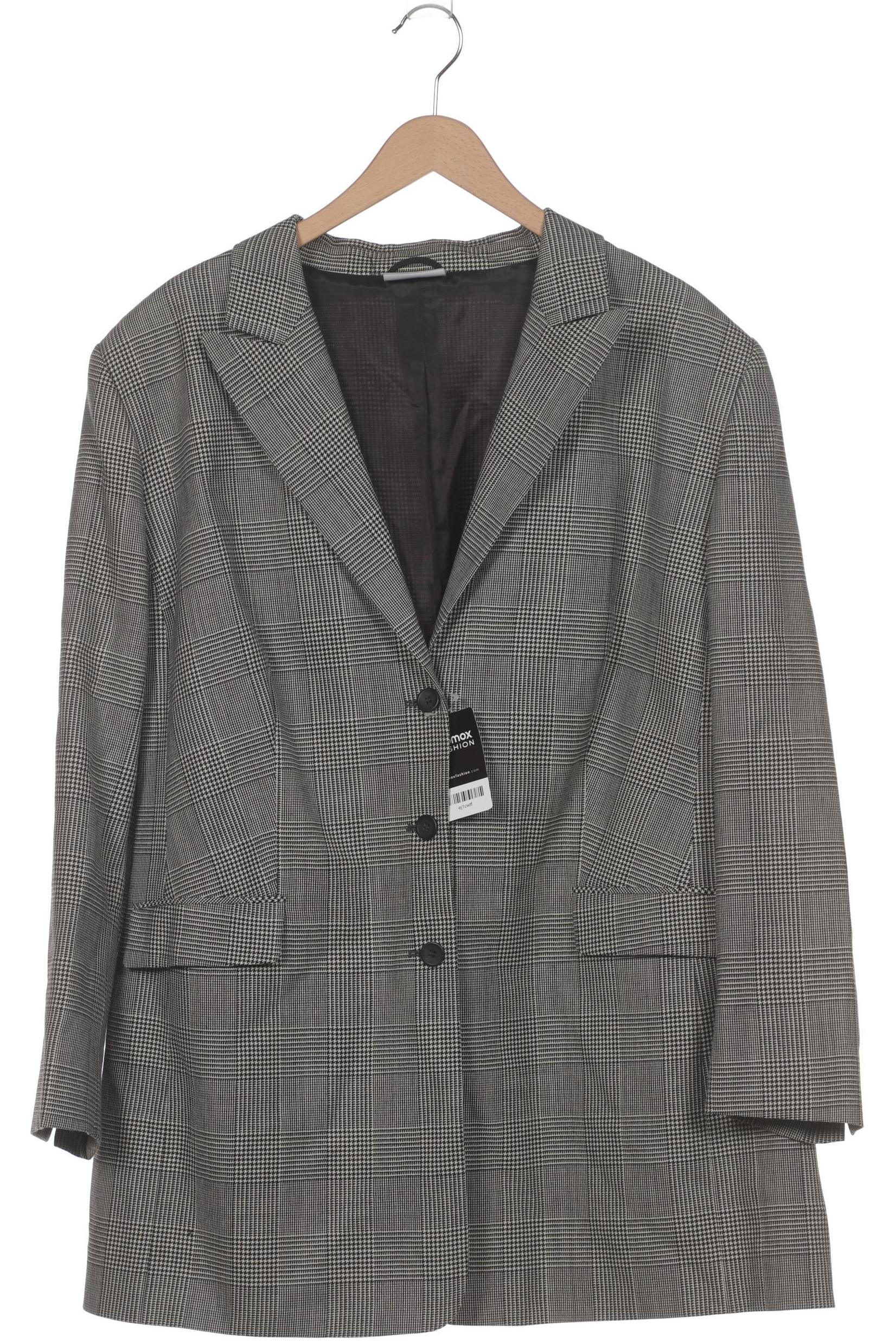 

Selection by Ulla Popken Damen Blazer, grau, Gr. 54