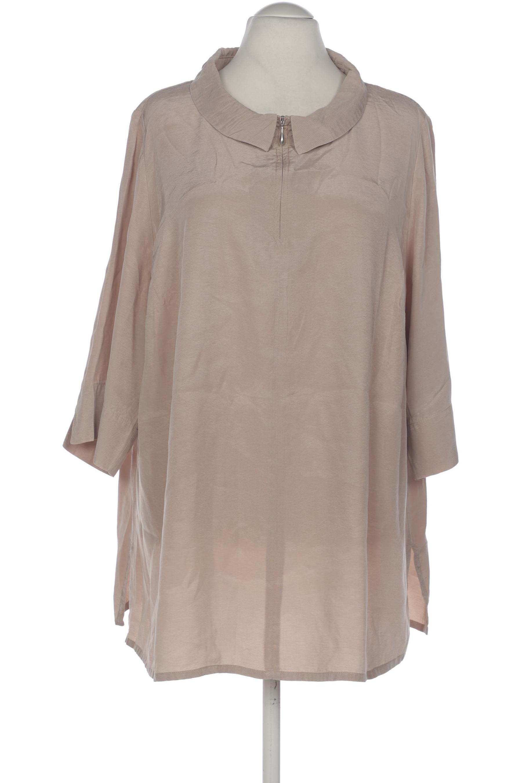 

Selection by Ulla Popken Damen Bluse, beige, Gr. 54