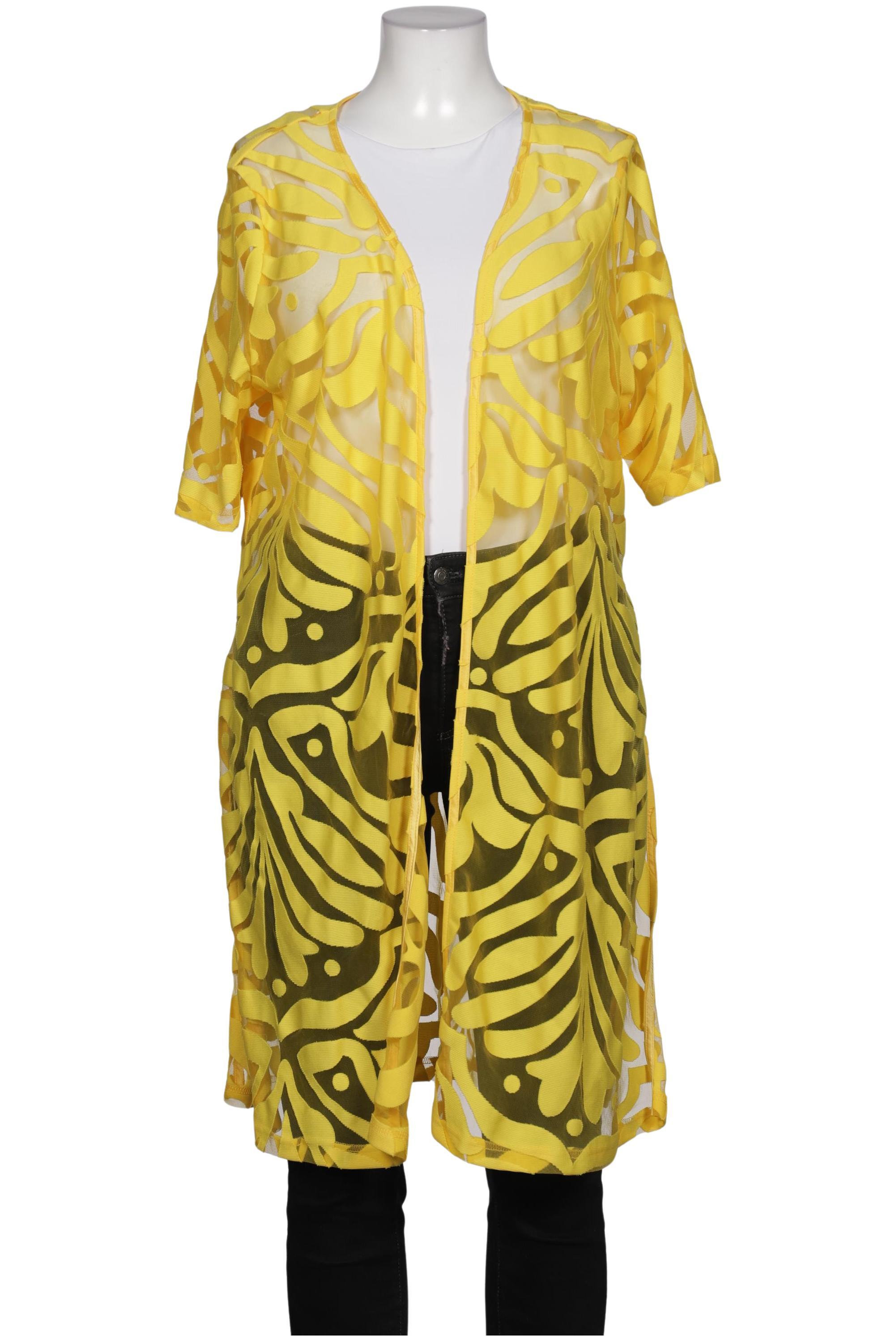 

Selection by Ulla Popken Damen Bluse, gelb, Gr. 46